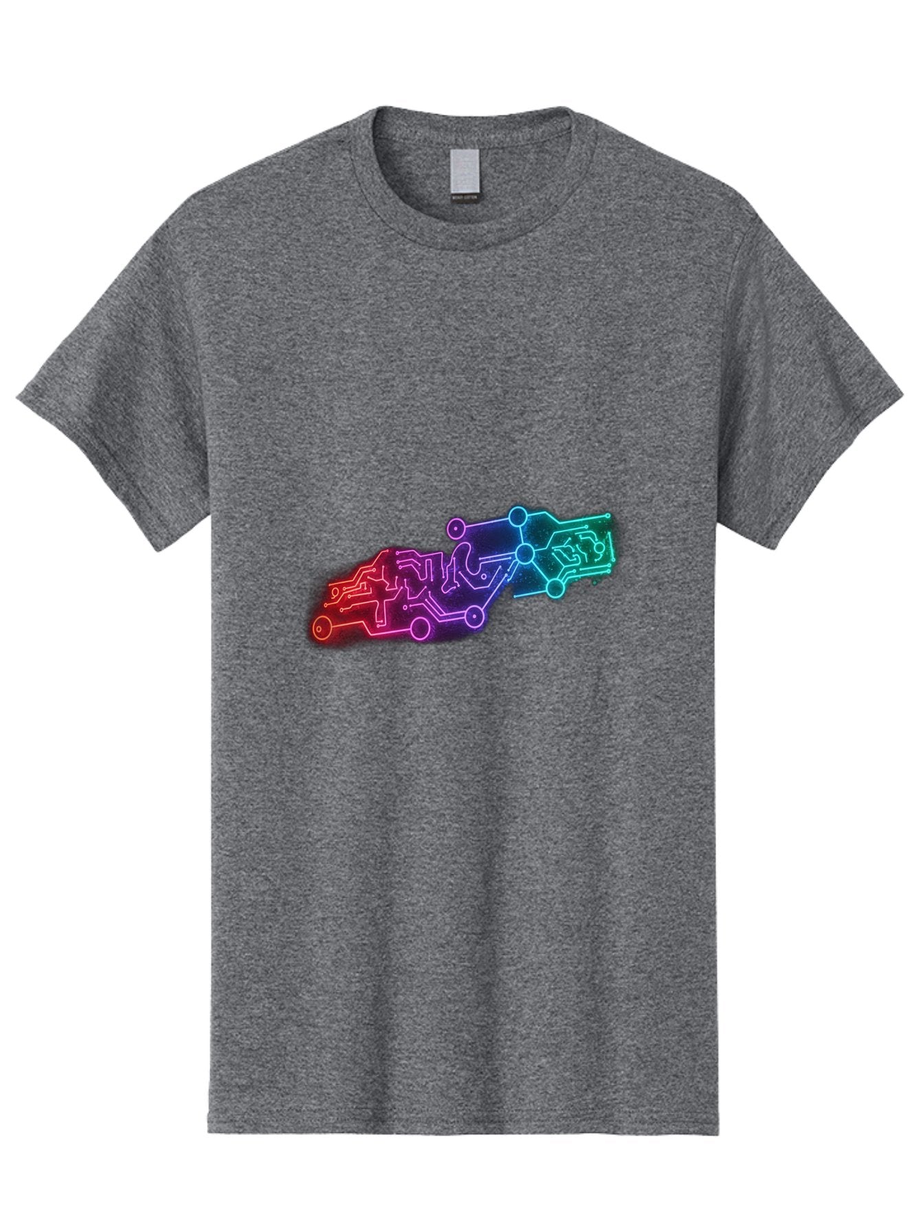 Circuit-Board-Car Men'S Graphic Tee, 100% Cotton, Comfortable Casual Summer Wear, Machine Washable, Vintage Camera, Old Camera, Antique Camera, Black Camera, Classic Photography, Photography Equipment, Nostalgic Device, Film Camera, Camera Art Bah751 5