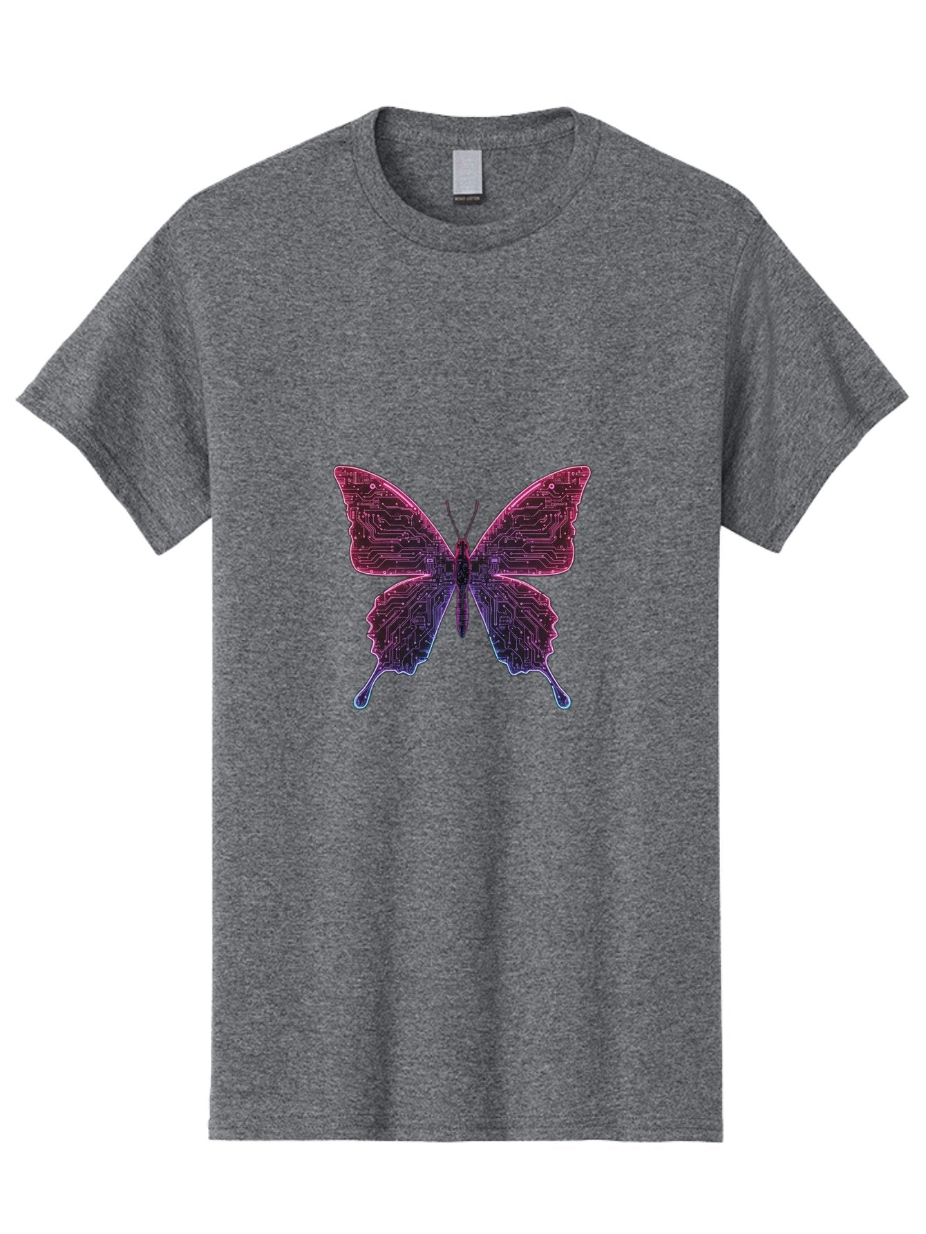Circuit-Butterfly-2 Men'S Graphic Tee, 100% Cotton, Comfortable Casual Summer Wear, Machine Washable, Vintage Camera, Old Camera, Antique Camera, Black Camera, Classic Photography, Photography Equipment, Nostalgic Device, Film Camera, Bah753 8