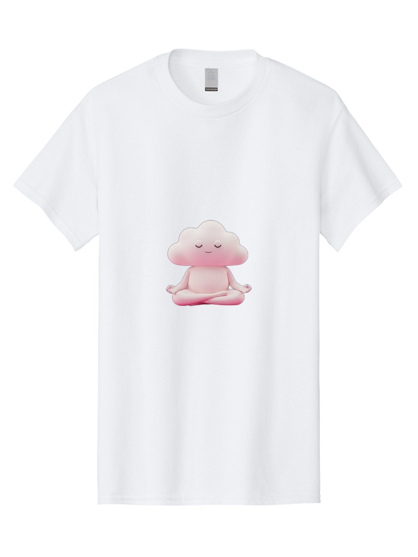 Cloud-Character-Meditating Men'S Graphic Tee, 100% Cotton, Comfortable Casual Summer Wear, Machine Washable, Vintage Camera, Old Camera, Antique Camera, Black Camera, Classic Photography, Photography Equipment, Nostalgic Device, Film Camera, Bah760 8