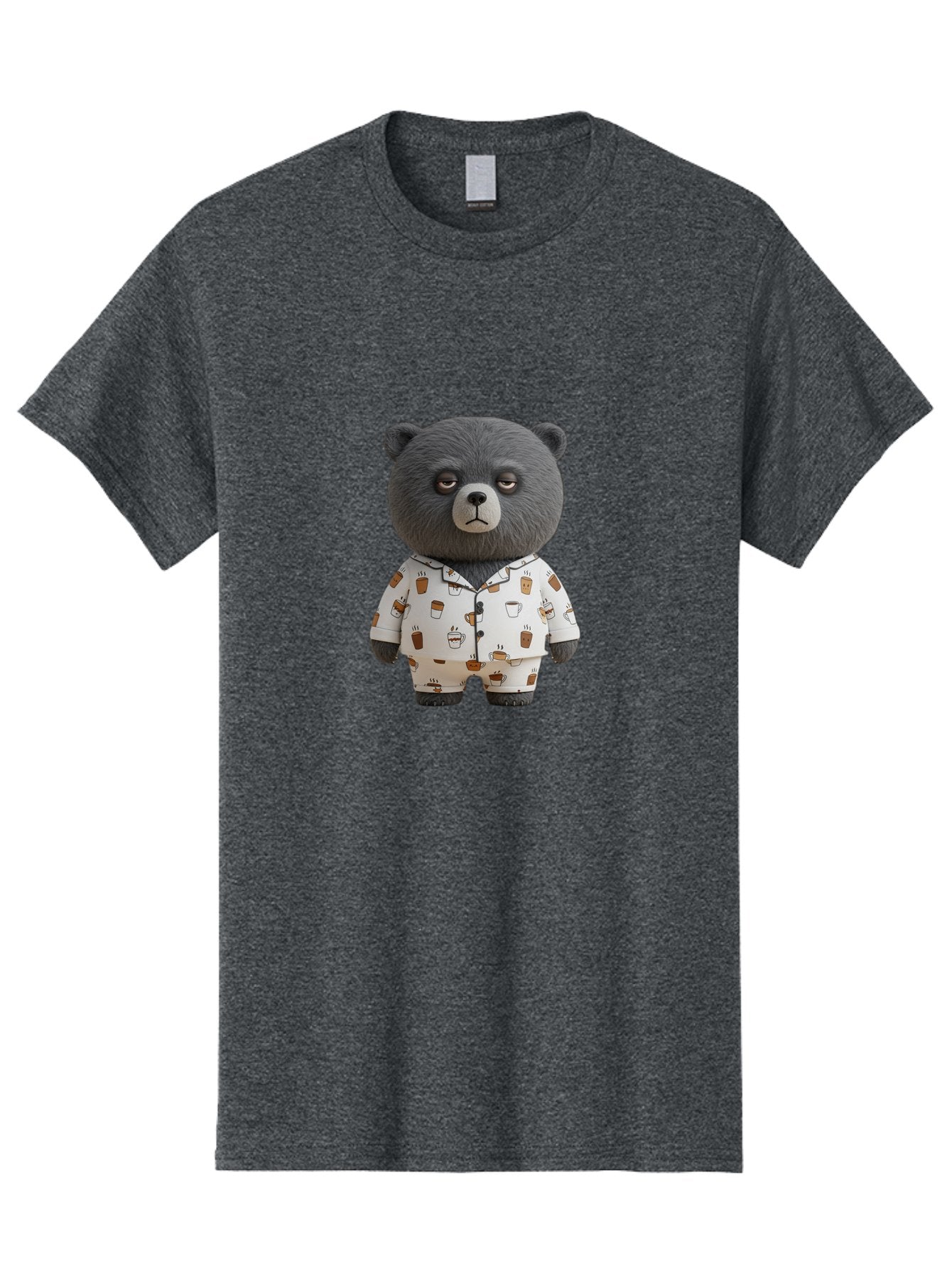 Coffee-Bear-1 Men'S Graphic Tee, 100% Cotton, Comfortable Casual Summer Wear, Machine Washable, Vintage Camera, Old Camera, Antique Camera, Black Camera, Classic Photography, Photography Equipment, Nostalgic Device, Film Camera, Camera Art Bah768 11