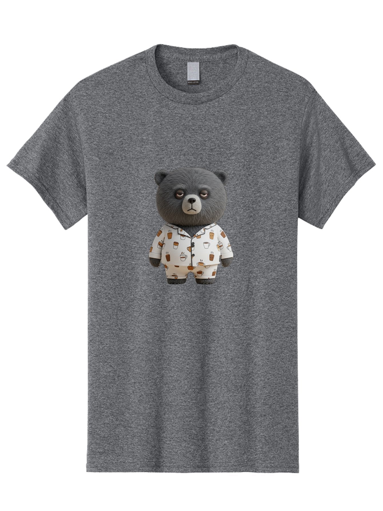 Coffee-Bear-1 Men'S Graphic Tee, 100% Cotton, Comfortable Casual Summer Wear, Machine Washable, Vintage Camera, Old Camera, Antique Camera, Black Camera, Classic Photography, Photography Equipment, Nostalgic Device, Film Camera, Camera Art Bah768 13