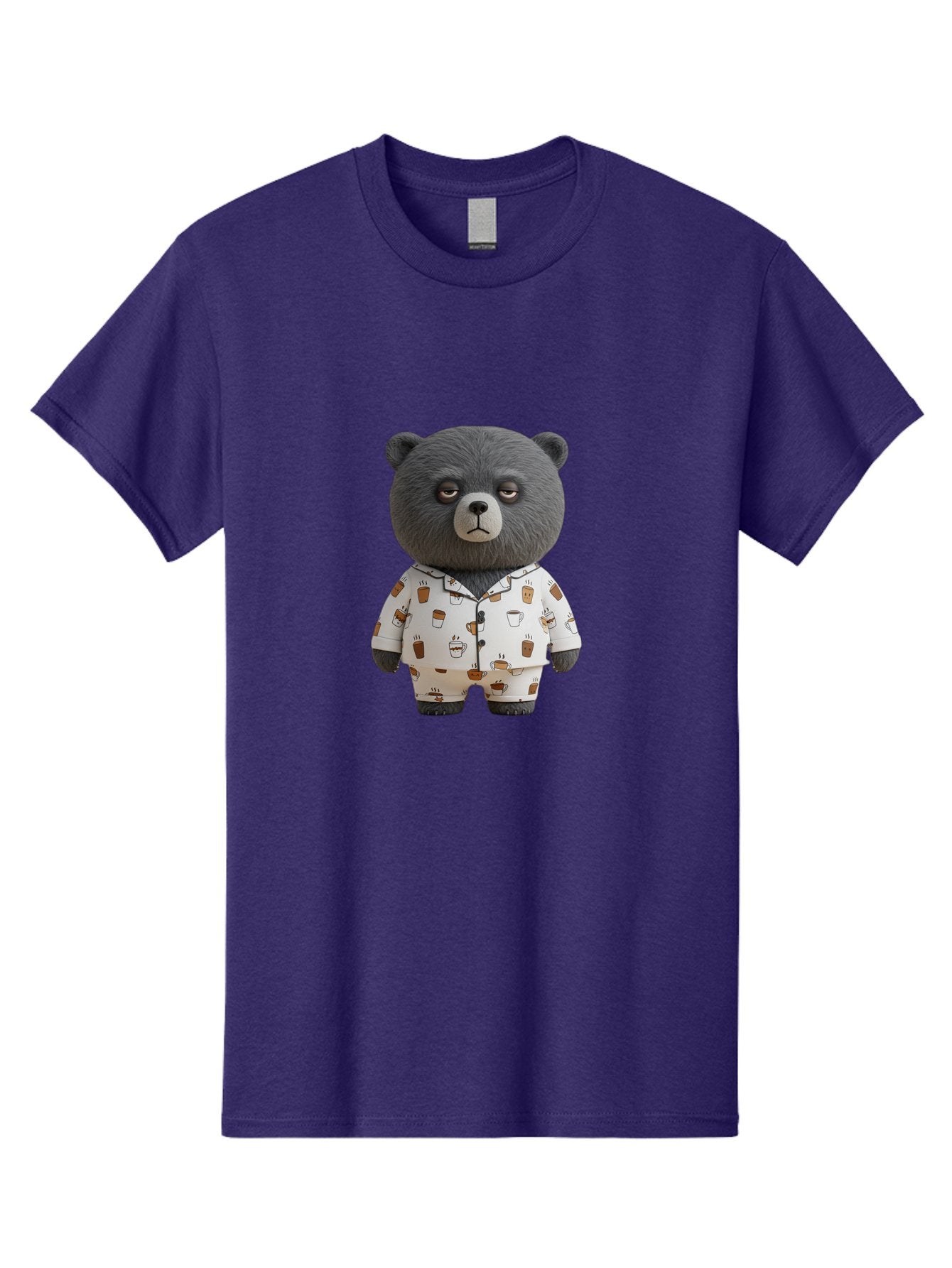 Coffee-Bear-1 Men'S Graphic Tee, 100% Cotton, Comfortable Casual Summer Wear, Machine Washable, Vintage Camera, Old Camera, Antique Camera, Black Camera, Classic Photography, Photography Equipment, Nostalgic Device, Film Camera, Camera Art Bah768 9