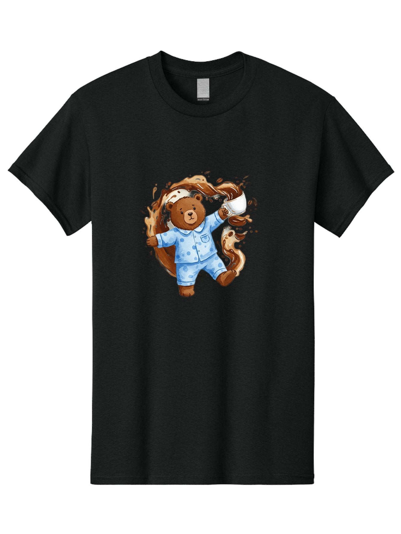 Coffee-Bear Men'S Graphic Tee, 100% Cotton, Comfortable Casual Summer Wear, Machine Washable, Vintage Camera, Old Camera, Antique Camera, Black Camera, Classic Photography, Photography Equipment, Nostalgic Device, Film Camera, Camera Art Bah769 13