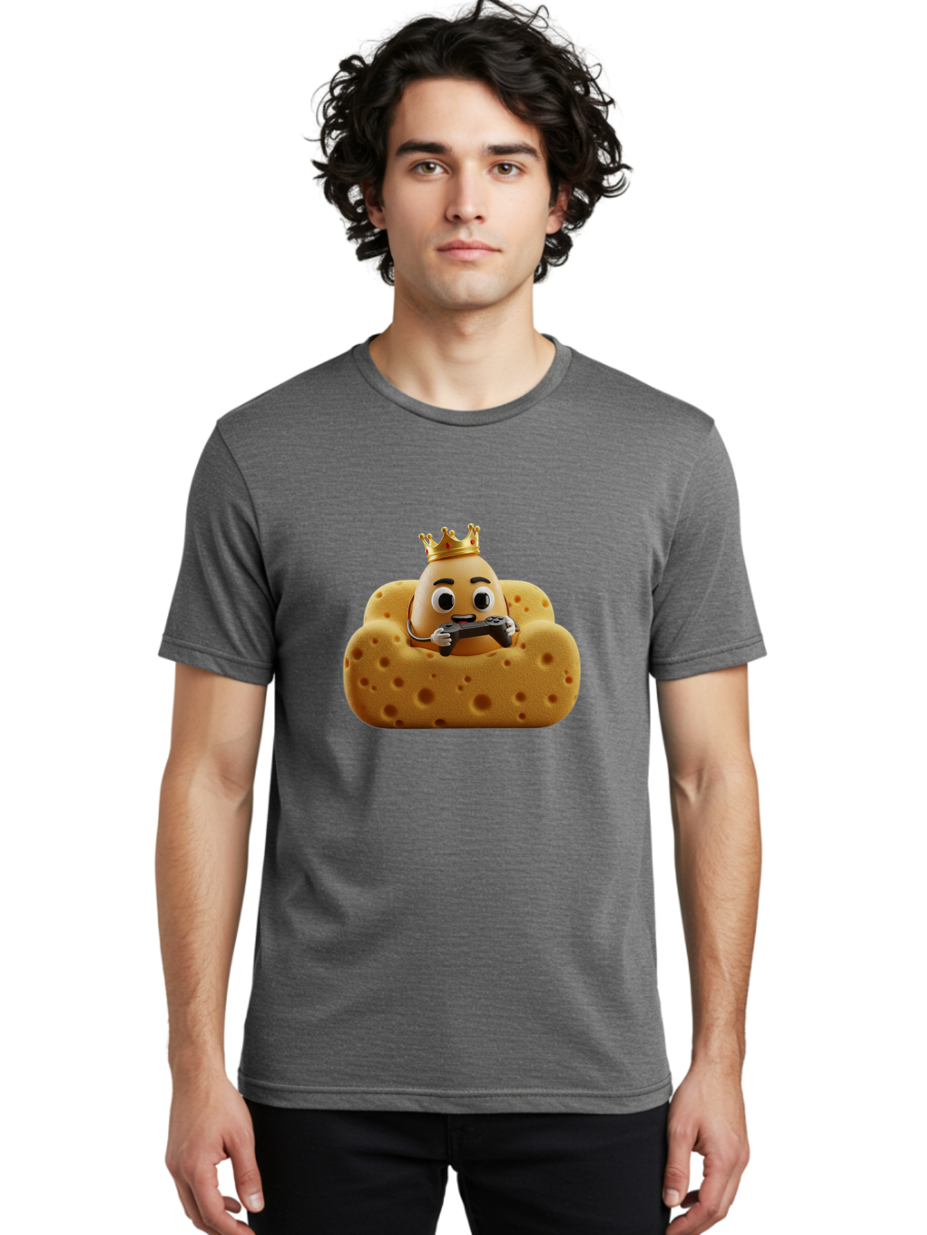 Cookie-With-Crown-Gaming Men'S Graphic Tee, 100% Cotton, Comfortable Casual Summer Wear, Machine Washable, Vintage Camera, Old Camera, Antique Camera, Black Camera, Classic Photography, Photography Equipment, Nostalgic Device, Film Camera, Bah783 25