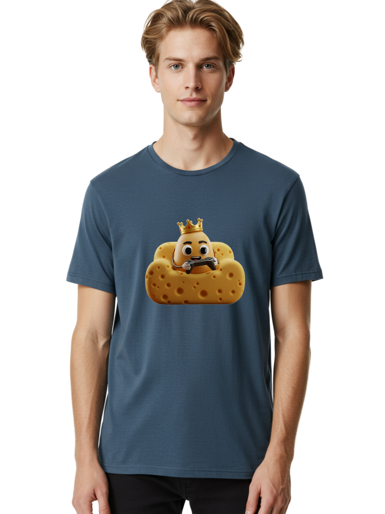 Cookie-With-Crown-Gaming Men'S Graphic Tee, 100% Cotton, Comfortable Casual Summer Wear, Machine Washable, Vintage Camera, Old Camera, Antique Camera, Black Camera, Classic Photography, Photography Equipment, Nostalgic Device, Film Camera, Bah783 17