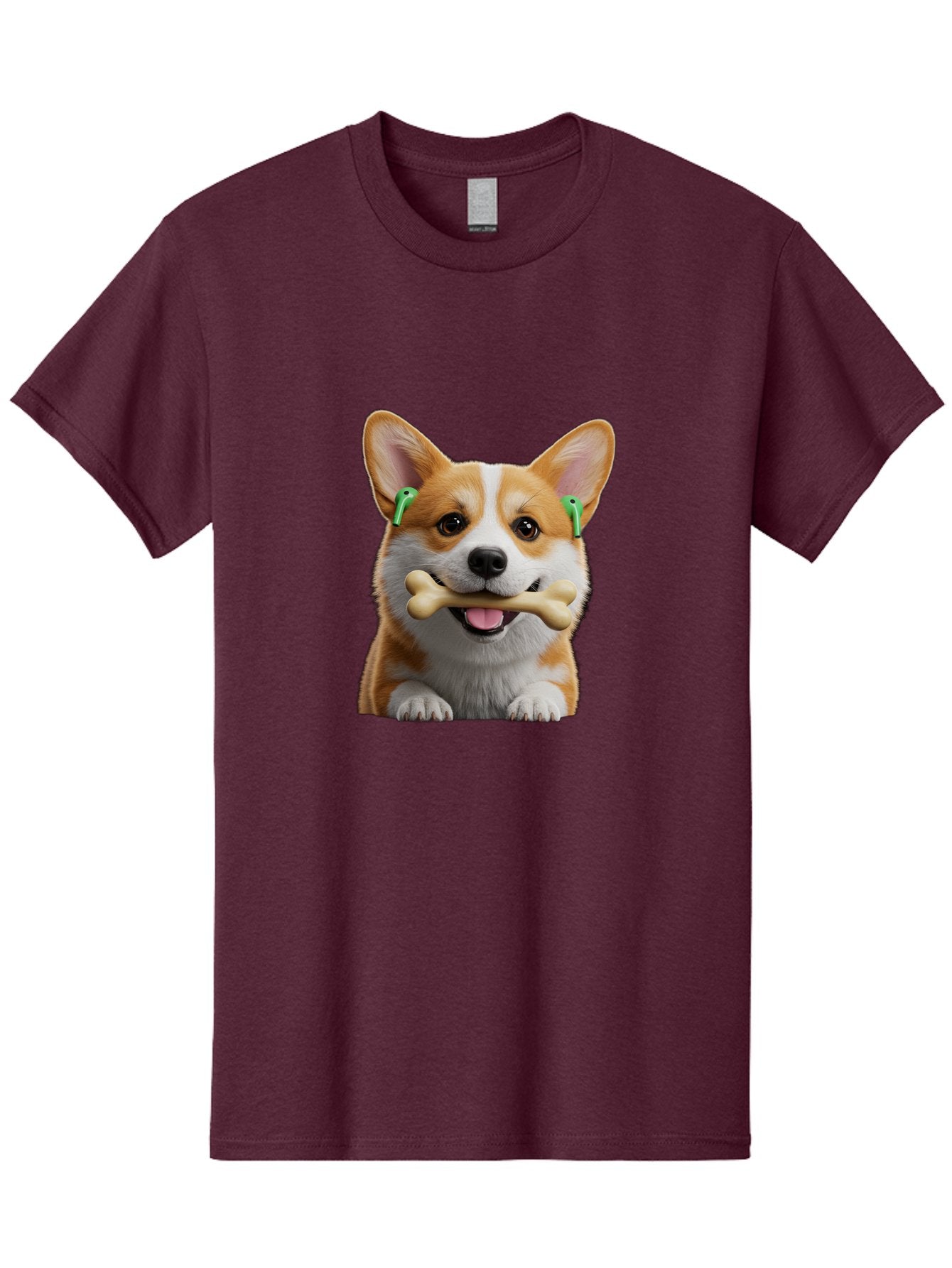 Corgi-With-Bone Men'S Graphic Tee, 100% Cotton, Comfortable Casual Summer Wear, Machine Washable, Vintage Camera, Old Camera, Antique Camera, Black Camera, Classic Photography, Photography Equipment, Nostalgic Device, Film Camera, Camera Art Bah784 13
