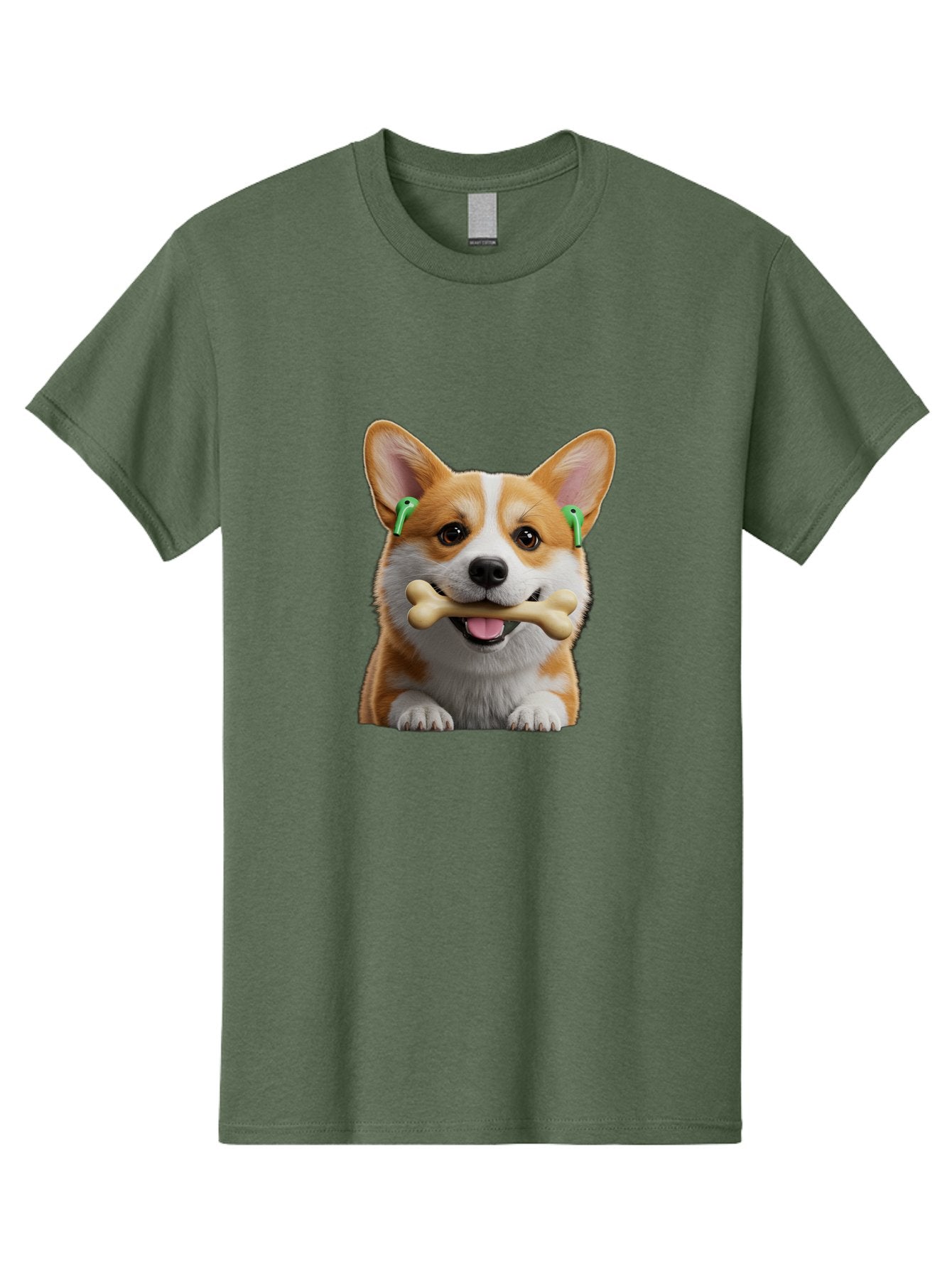 Corgi-With-Bone Men'S Graphic Tee, 100% Cotton, Comfortable Casual Summer Wear, Machine Washable, Vintage Camera, Old Camera, Antique Camera, Black Camera, Classic Photography, Photography Equipment, Nostalgic Device, Film Camera, Camera Art Bah784 9