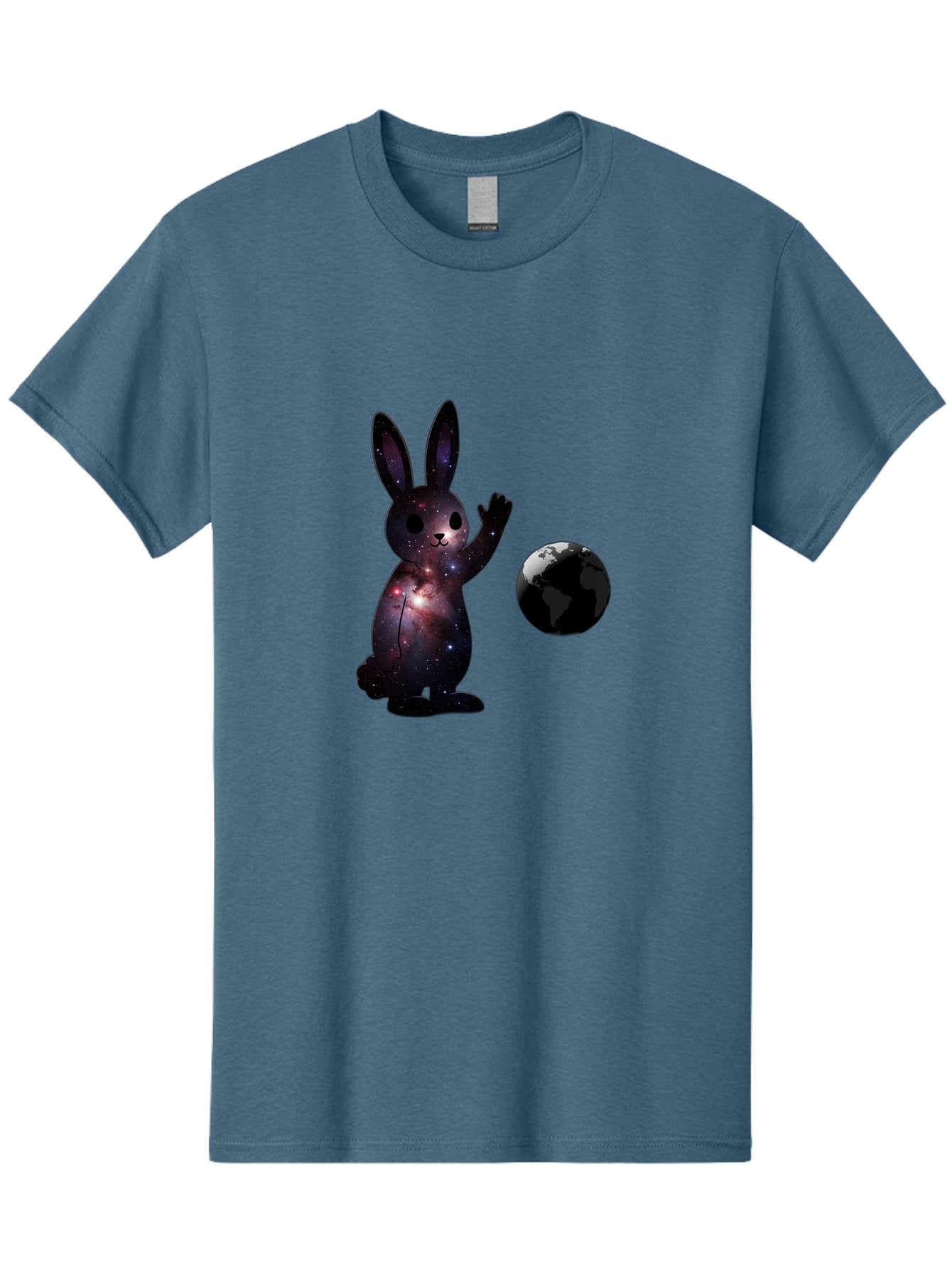Cosmic-Rabbit-1 Men'S Graphic Tee, 100% Cotton, Comfortable Casual Summer Wear, Machine Washable, Vintage Camera, Old Camera, Antique Camera, Black Camera, Classic Photography, Photography Equipment, Nostalgic Device, Film Camera, Camera Art Bah785 4