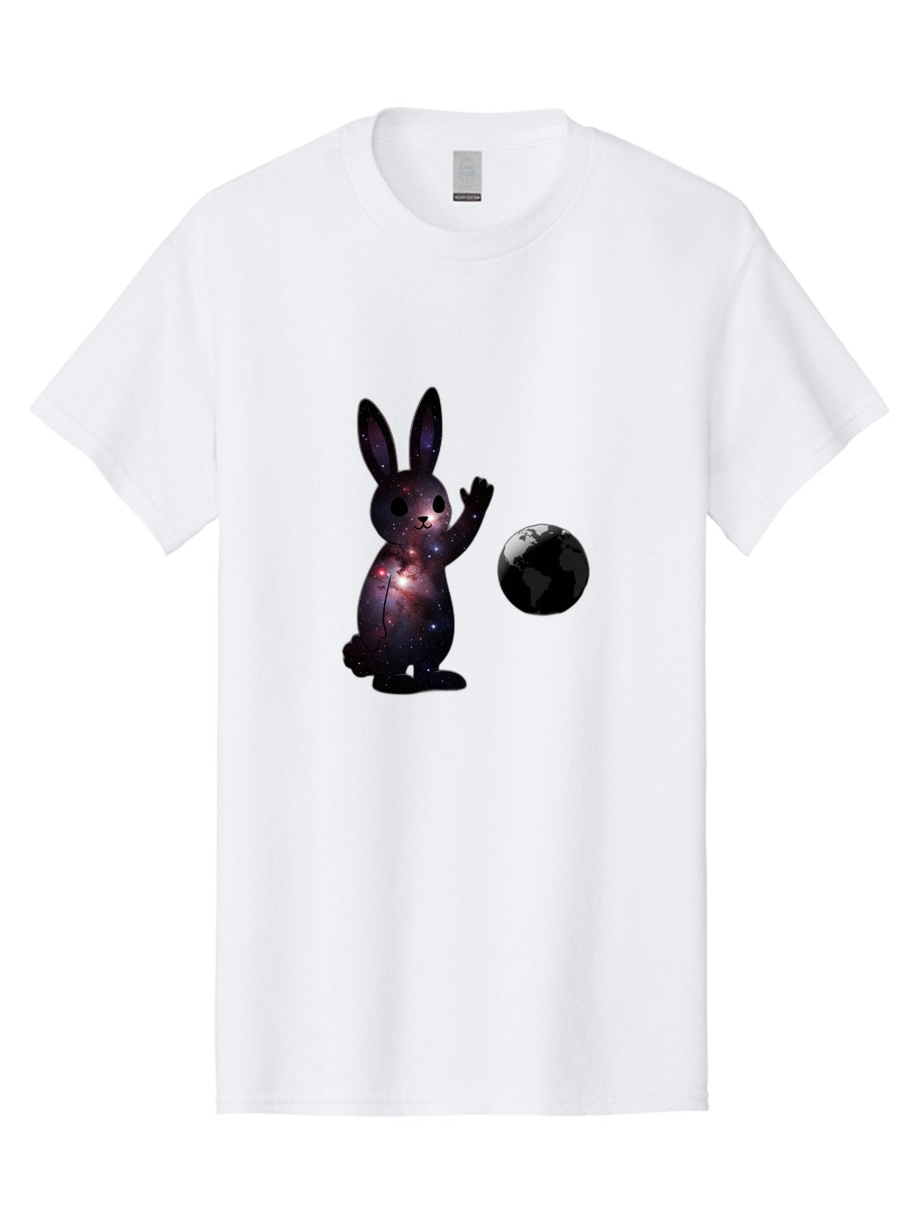 Cosmic-Rabbit-1 Men'S Graphic Tee, 100% Cotton, Comfortable Casual Summer Wear, Machine Washable, Vintage Camera, Old Camera, Antique Camera, Black Camera, Classic Photography, Photography Equipment, Nostalgic Device, Film Camera, Camera Art Bah785 3