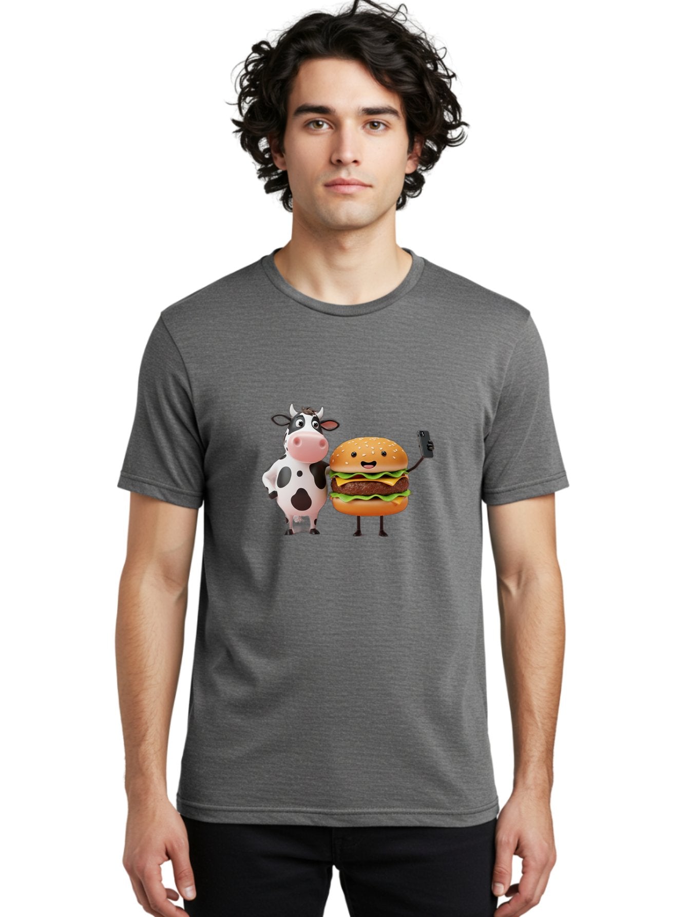 Cow-And-Burger Men'S Graphic Tee, 100% Cotton, Comfortable Casual Summer Wear, Machine Washable, Vintage Camera, Old Camera, Antique Camera, Black Camera, Classic Photography, Photography Equipment, Nostalgic Device, Film Camera, Camera Art Bah791 30