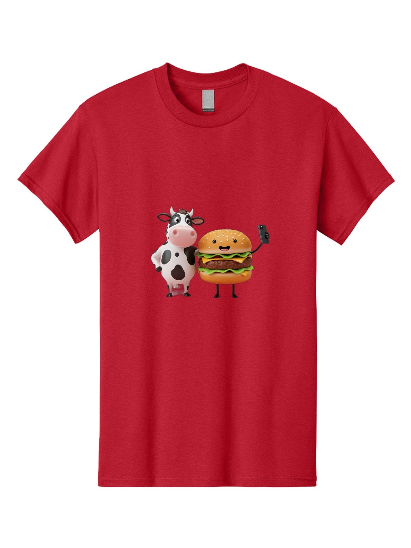 Cow-And-Burger Men'S Graphic Tee, 100% Cotton, Comfortable Casual Summer Wear, Machine Washable, Vintage Camera, Old Camera, Antique Camera, Black Camera, Classic Photography, Photography Equipment, Nostalgic Device, Film Camera, Camera Art Bah791