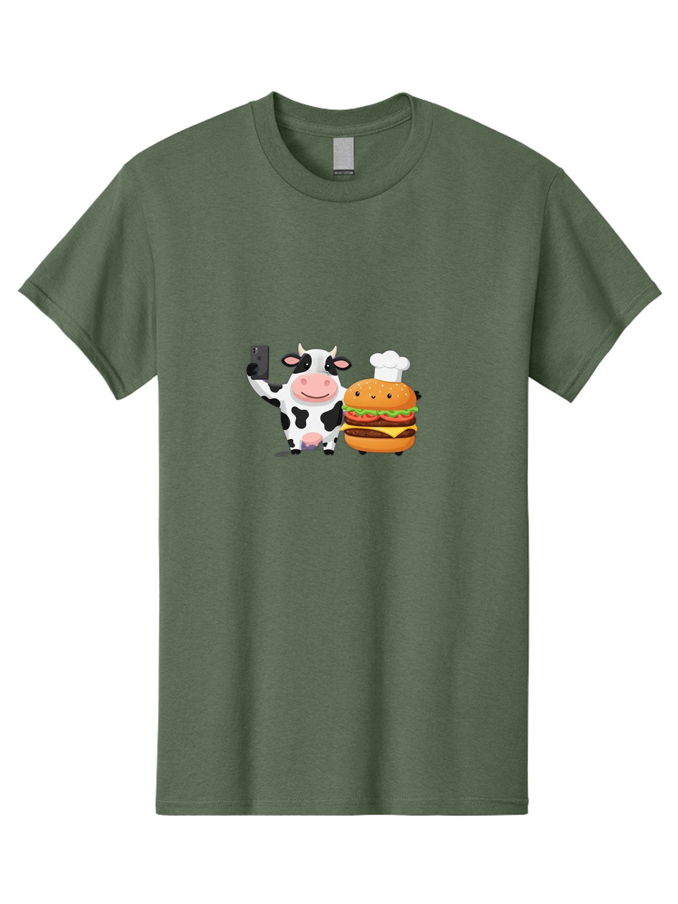 Cow-And-Hamburger-1 Men'S Graphic Tee, 100% Cotton, Comfortable Casual Summer Wear, Machine Washable, Vintage Camera, Old Camera, Antique Camera, Black Camera, Classic Photography, Photography Equipment, Nostalgic Device, Film Camera, Bah792 14