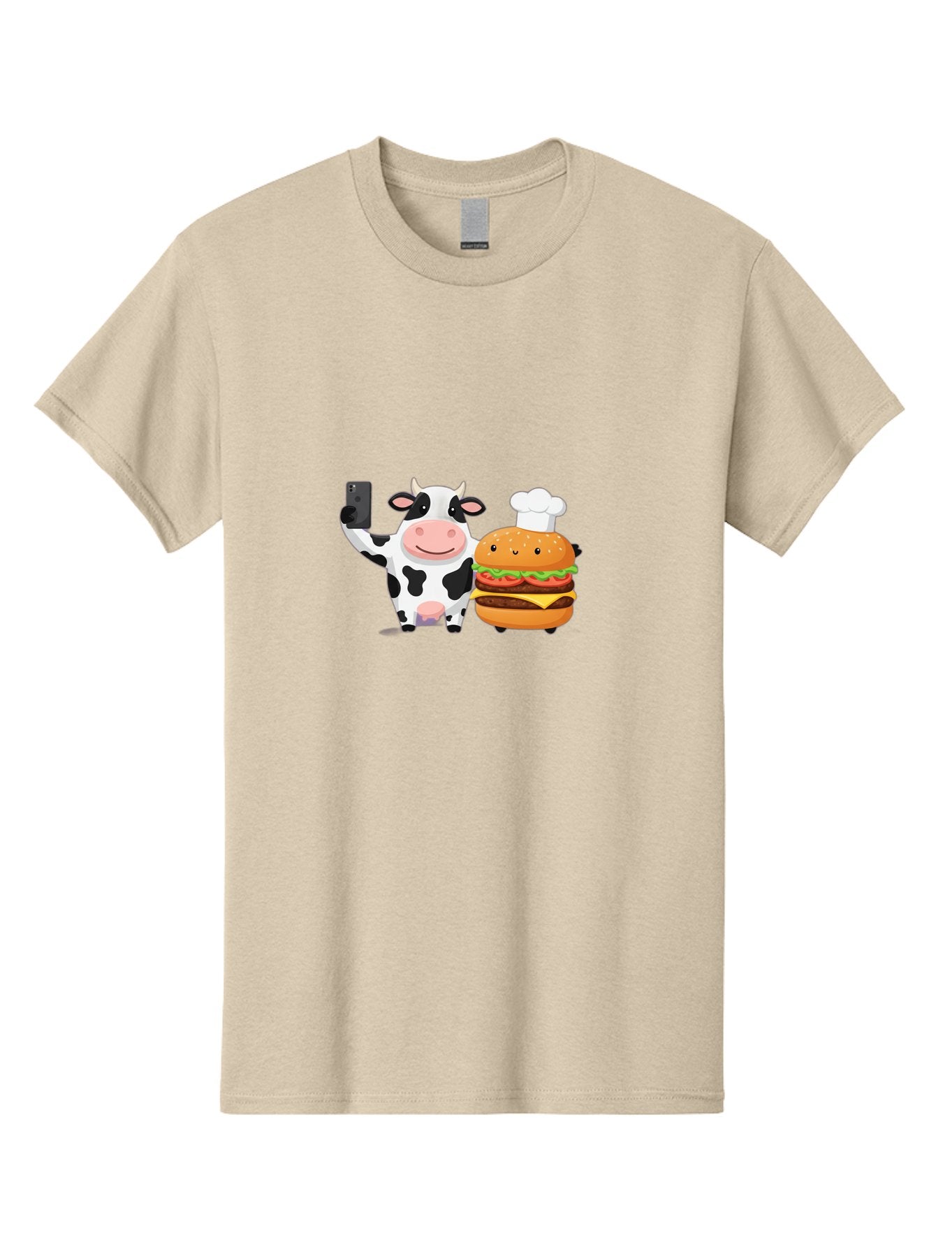 Cow-And-Hamburger-1 Men'S Graphic Tee, 100% Cotton, Comfortable Casual Summer Wear, Machine Washable, Vintage Camera, Old Camera, Antique Camera, Black Camera, Classic Photography, Photography Equipment, Nostalgic Device, Film Camera, Bah792 11