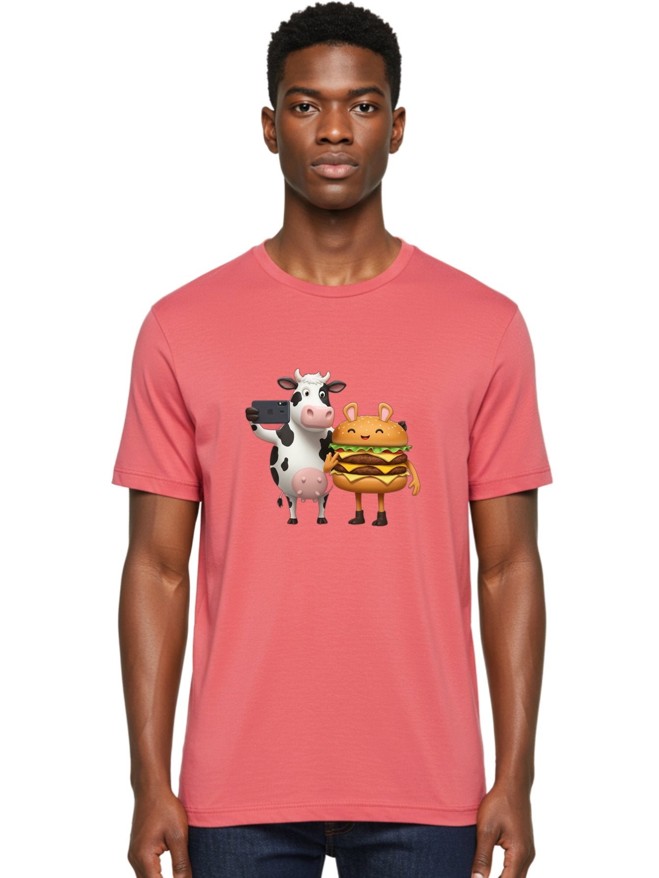 Cow-And-Hamburger Men'S Graphic Tee, 100% Cotton, Comfortable Casual Summer Wear, Machine Washable, Vintage Camera, Old Camera, Antique Camera, Black Camera, Classic Photography, Photography Equipment, Nostalgic Device, Film Camera, Camera Art Bah793 20