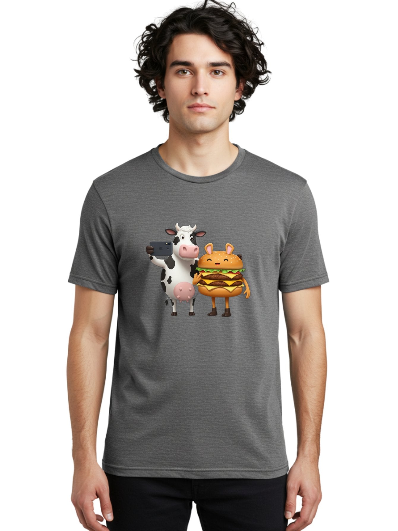 Cow-And-Hamburger Men'S Graphic Tee, 100% Cotton, Comfortable Casual Summer Wear, Machine Washable, Vintage Camera, Old Camera, Antique Camera, Black Camera, Classic Photography, Photography Equipment, Nostalgic Device, Film Camera, Camera Art Bah793 28