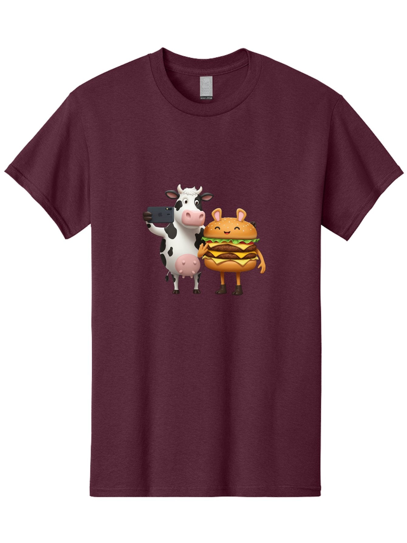 Cow-And-Hamburger Men'S Graphic Tee, 100% Cotton, Comfortable Casual Summer Wear, Machine Washable, Vintage Camera, Old Camera, Antique Camera, Black Camera, Classic Photography, Photography Equipment, Nostalgic Device, Film Camera, Camera Art Bah793 5