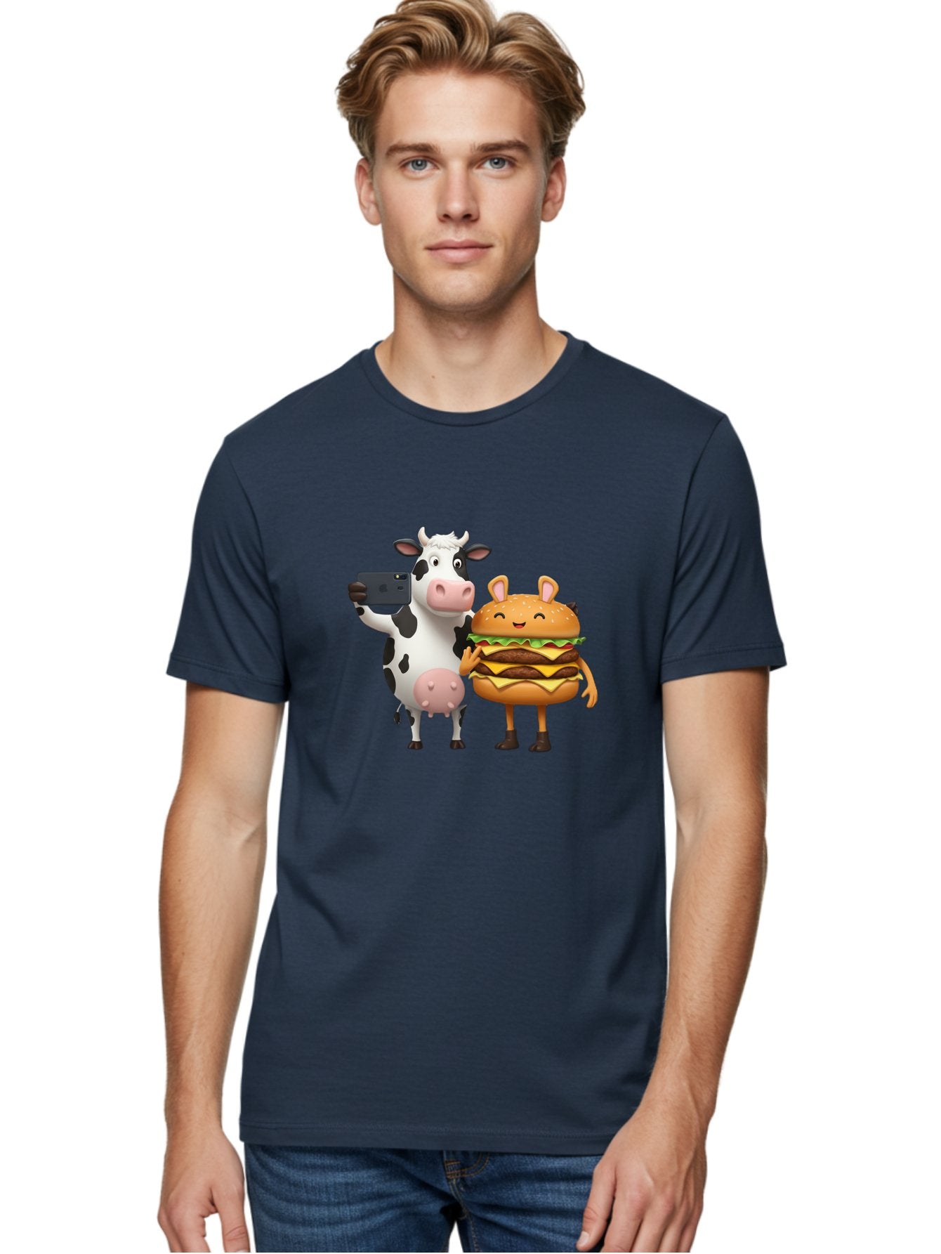 Cow-And-Hamburger Men'S Graphic Tee, 100% Cotton, Comfortable Casual Summer Wear, Machine Washable, Vintage Camera, Old Camera, Antique Camera, Black Camera, Classic Photography, Photography Equipment, Nostalgic Device, Film Camera, Camera Art Bah793 26