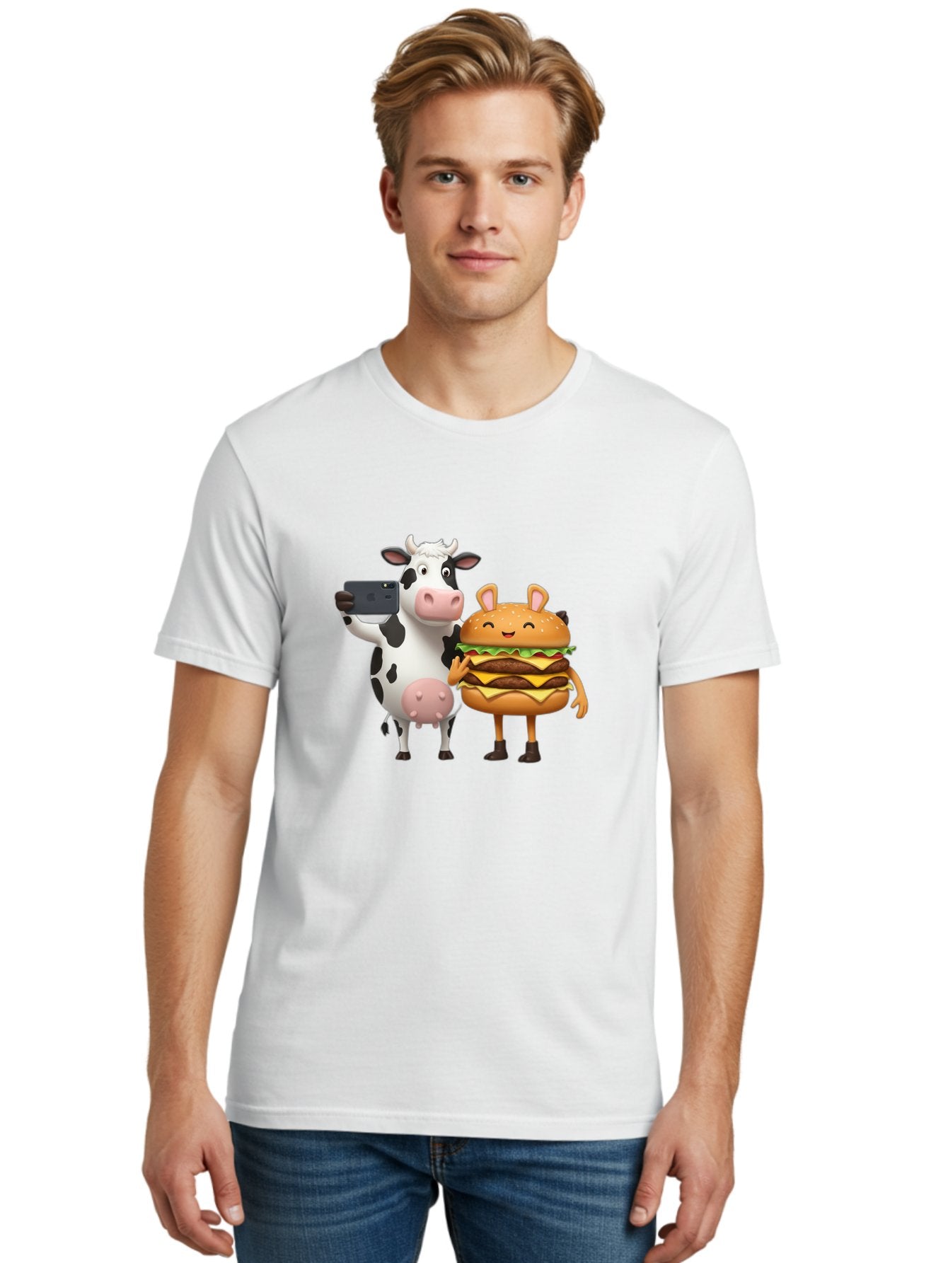 Cow-And-Hamburger Men'S Graphic Tee, 100% Cotton, Comfortable Casual Summer Wear, Machine Washable, Vintage Camera, Old Camera, Antique Camera, Black Camera, Classic Photography, Photography Equipment, Nostalgic Device, Film Camera, Camera Art Bah793 21