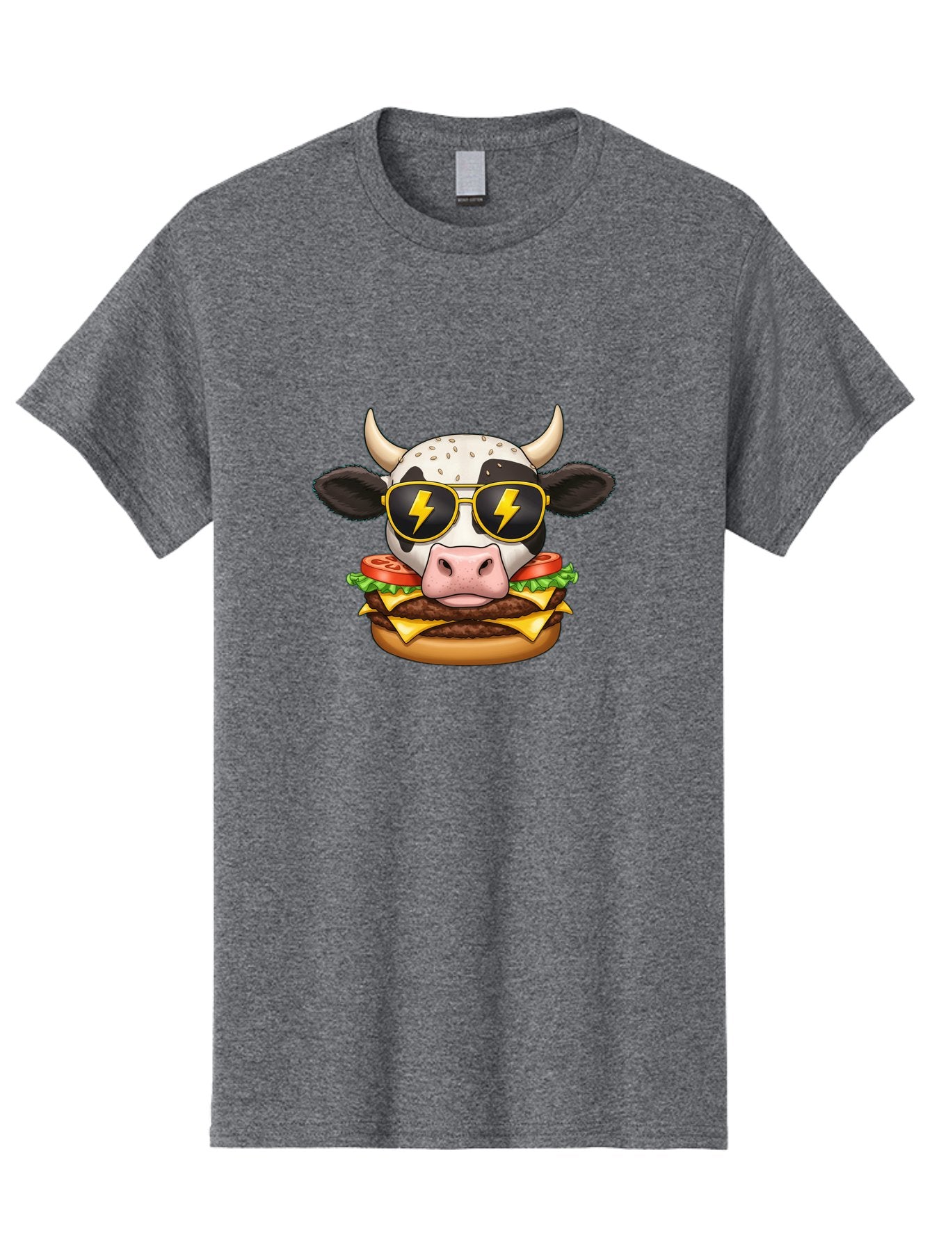 Cow-Head-Burger Men'S Graphic Tee, 100% Cotton, Comfortable Casual Summer Wear, Machine Washable, Vintage Camera, Old Camera, Antique Camera, Black Camera, Classic Photography, Photography Equipment, Nostalgic Device, Film Camera, Camera Art Bah797 3