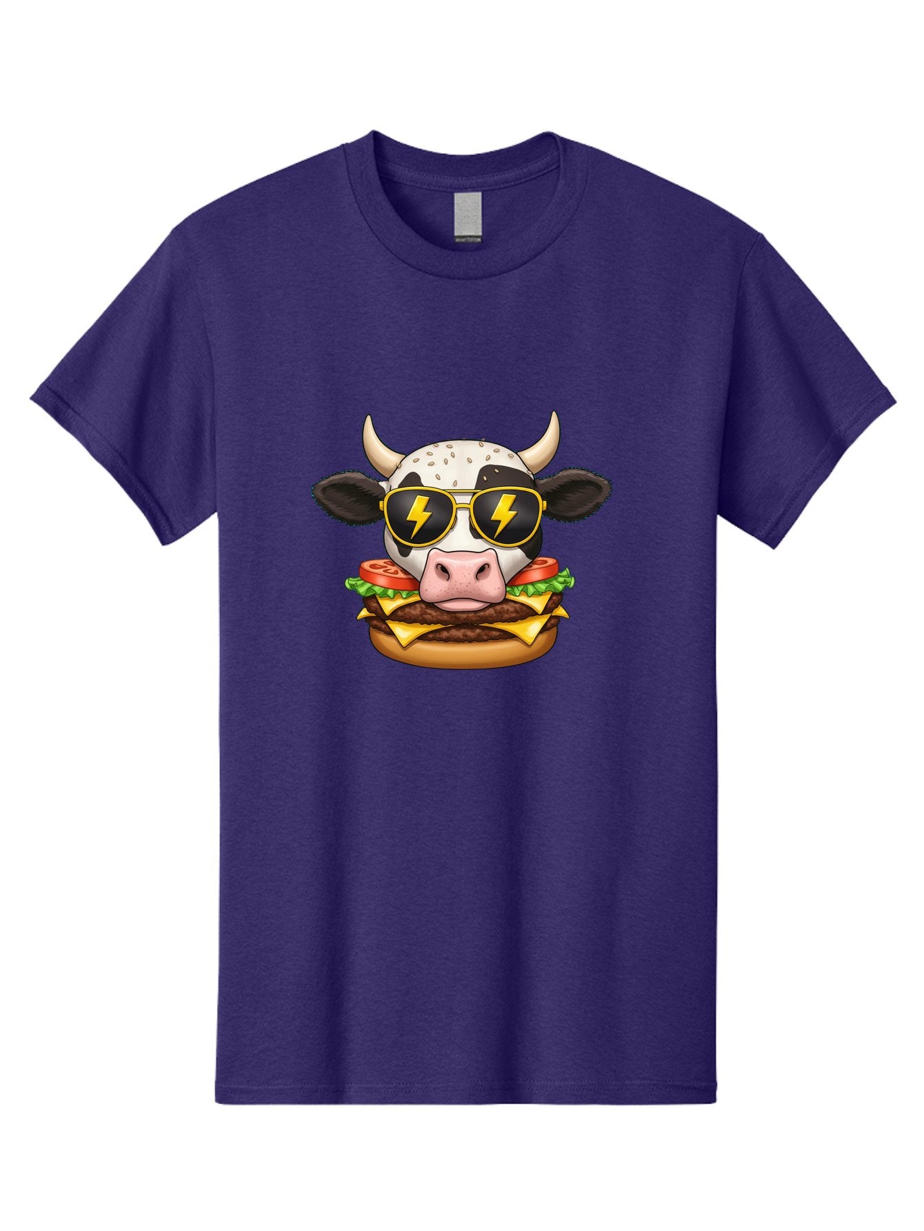 Cow-Head-Burger Men'S Graphic Tee, 100% Cotton, Comfortable Casual Summer Wear, Machine Washable, Vintage Camera, Old Camera, Antique Camera, Black Camera, Classic Photography, Photography Equipment, Nostalgic Device, Film Camera, Camera Art Bah797 5