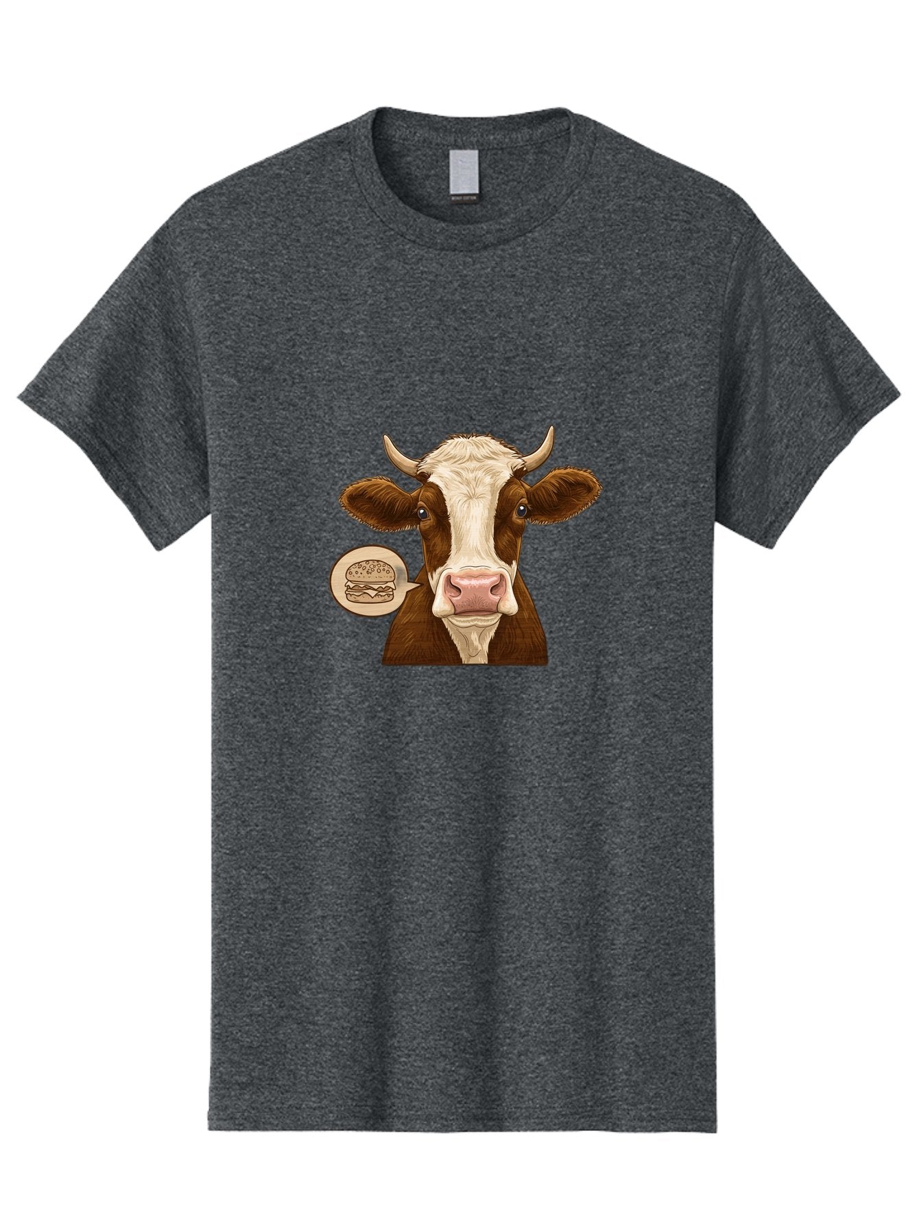 Cow-Thinking-Burger Men'S Graphic Tee, 100% Cotton, Comfortable Casual Summer Wear, Machine Washable, Vintage Camera, Old Camera, Antique Camera, Black Camera, Classic Photography, Photography Equipment, Nostalgic Device, Film Camera, Bah815 14