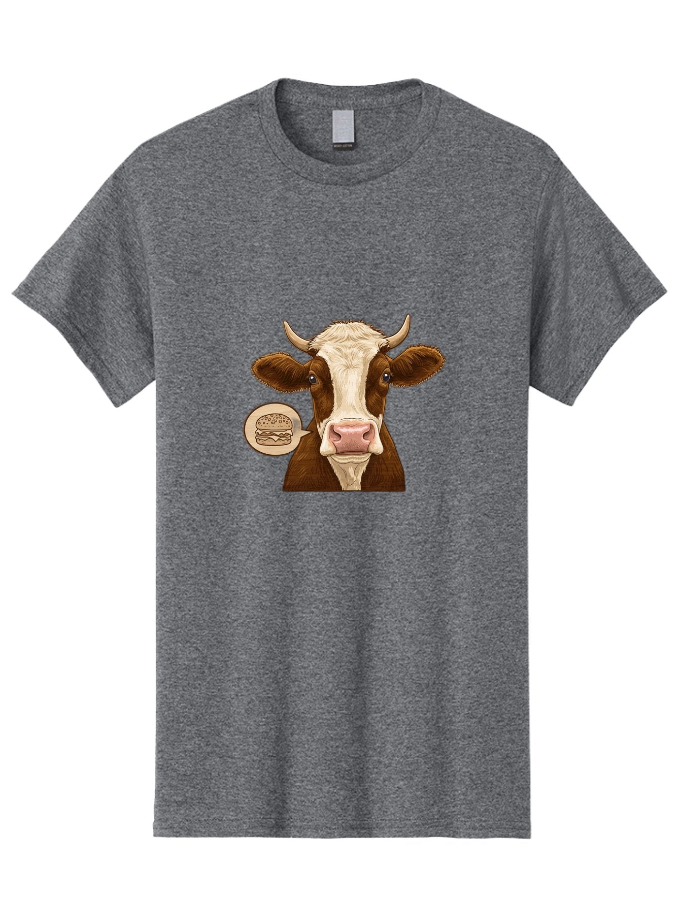 Cow-Thinking-Burger Men'S Graphic Tee, 100% Cotton, Comfortable Casual Summer Wear, Machine Washable, Vintage Camera, Old Camera, Antique Camera, Black Camera, Classic Photography, Photography Equipment, Nostalgic Device, Film Camera, Bah815 10