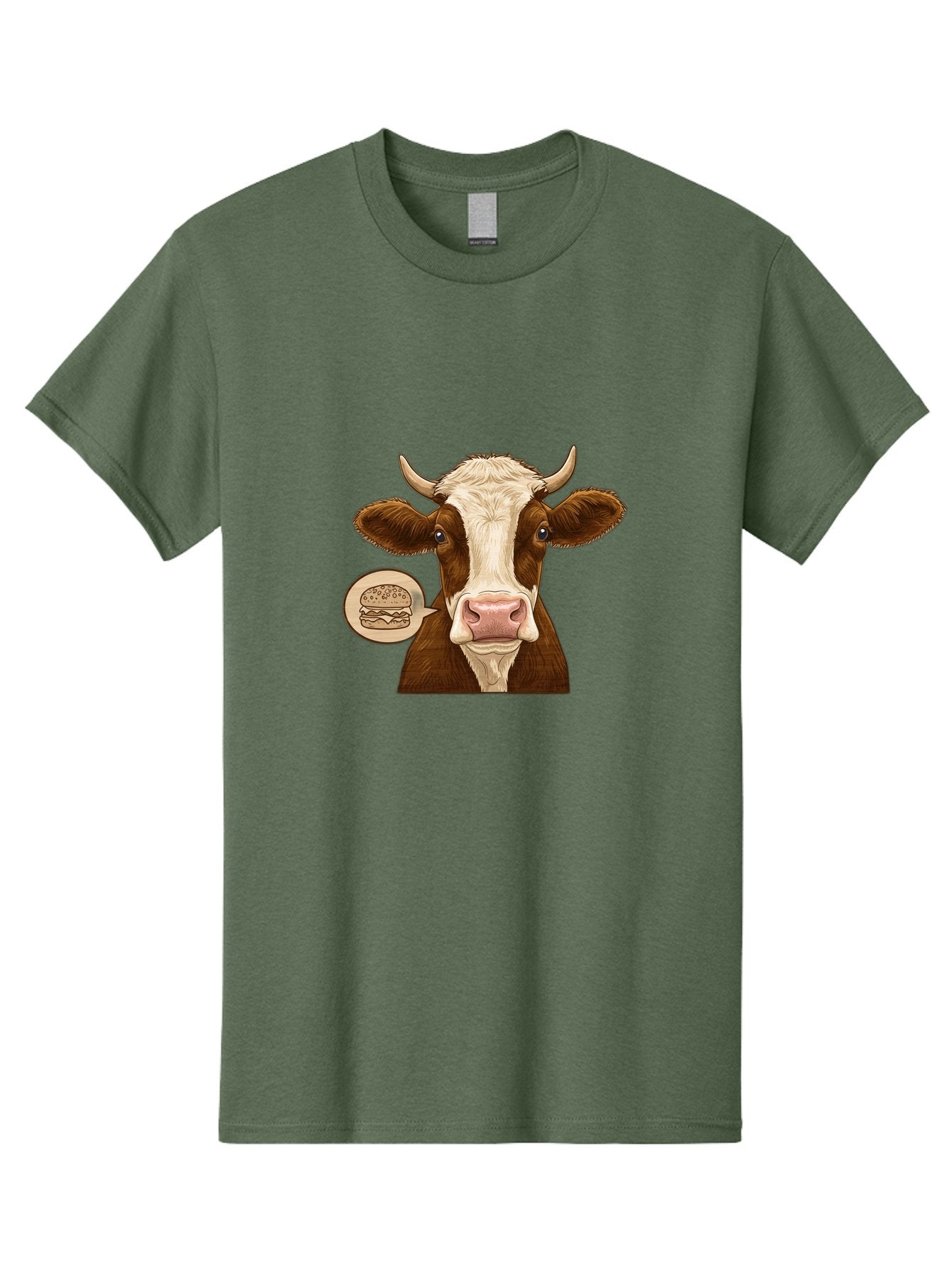 Cow-Thinking-Burger Men'S Graphic Tee, 100% Cotton, Comfortable Casual Summer Wear, Machine Washable, Vintage Camera, Old Camera, Antique Camera, Black Camera, Classic Photography, Photography Equipment, Nostalgic Device, Film Camera, Bah815 11