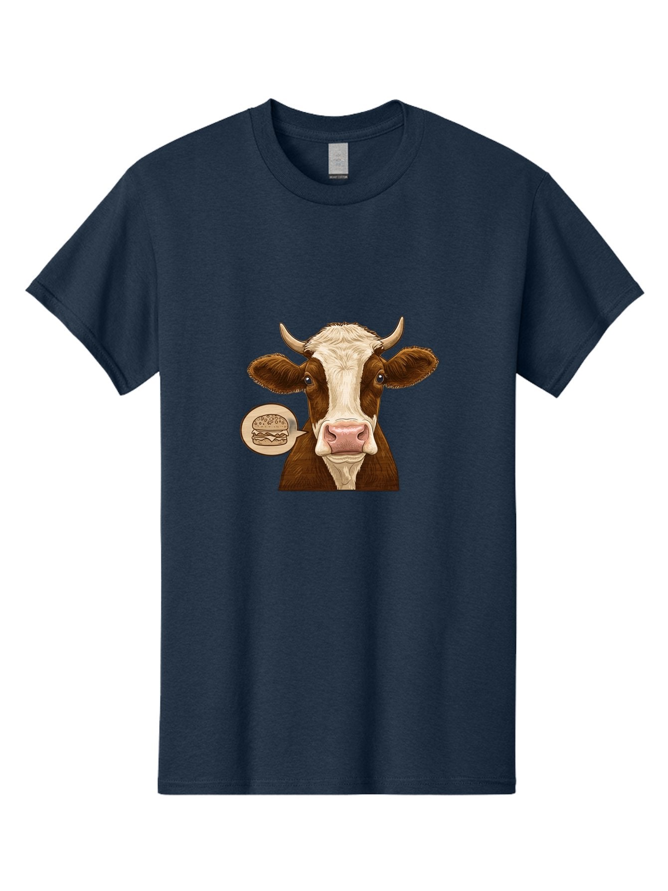 Cow-Thinking-Burger Men'S Graphic Tee, 100% Cotton, Comfortable Casual Summer Wear, Machine Washable, Vintage Camera, Old Camera, Antique Camera, Black Camera, Classic Photography, Photography Equipment, Nostalgic Device, Film Camera, Bah815 13