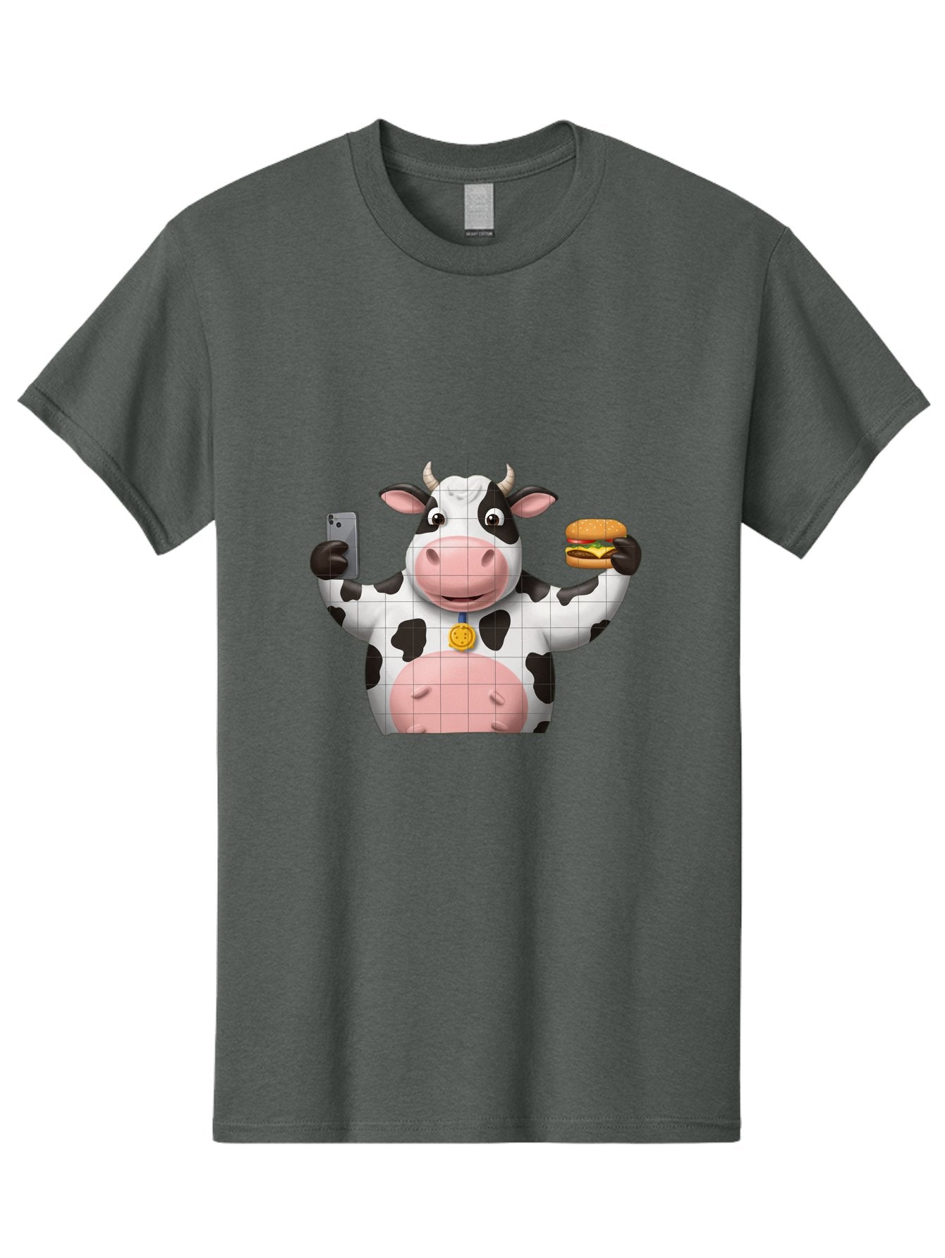Cow-With-Burger-And-Phone Men'S Graphic Tee, 100% Cotton, Comfortable Casual Summer Wear, Machine Washable, Vintage Camera, Old Camera, Antique Camera, Black Camera, Classic Photography, Photography Equipment, Nostalgic Device, Film Camera, Bah818 15