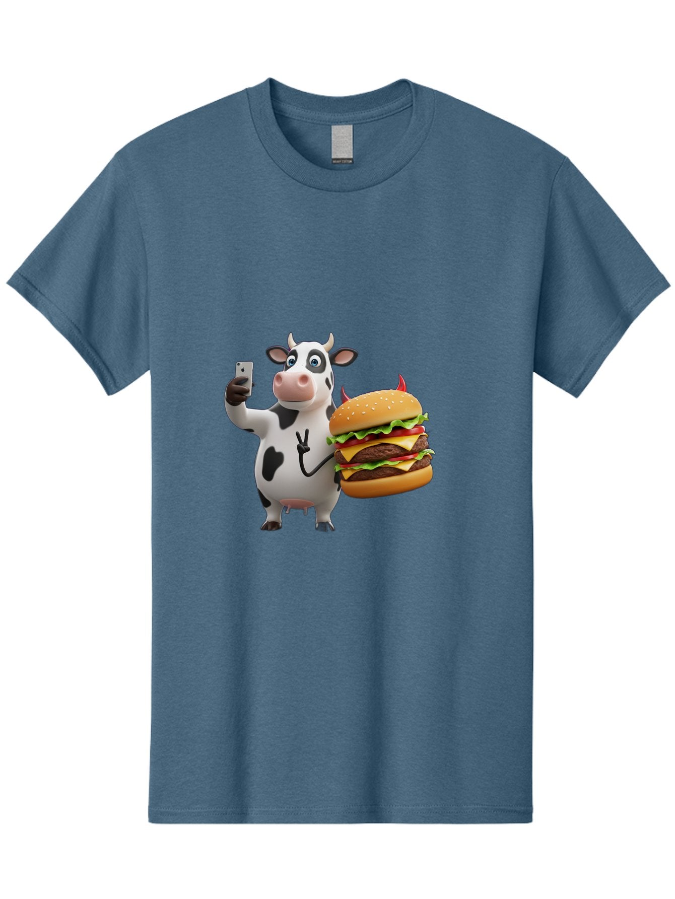 Cow-With-Burger Men'S Graphic Tee, 100% Cotton, Comfortable Casual Summer Wear, Machine Washable, Vintage Camera, Old Camera, Antique Camera, Black Camera, Classic Photography, Photography Equipment, Nostalgic Device, Film Camera, Camera Art Bah819 9