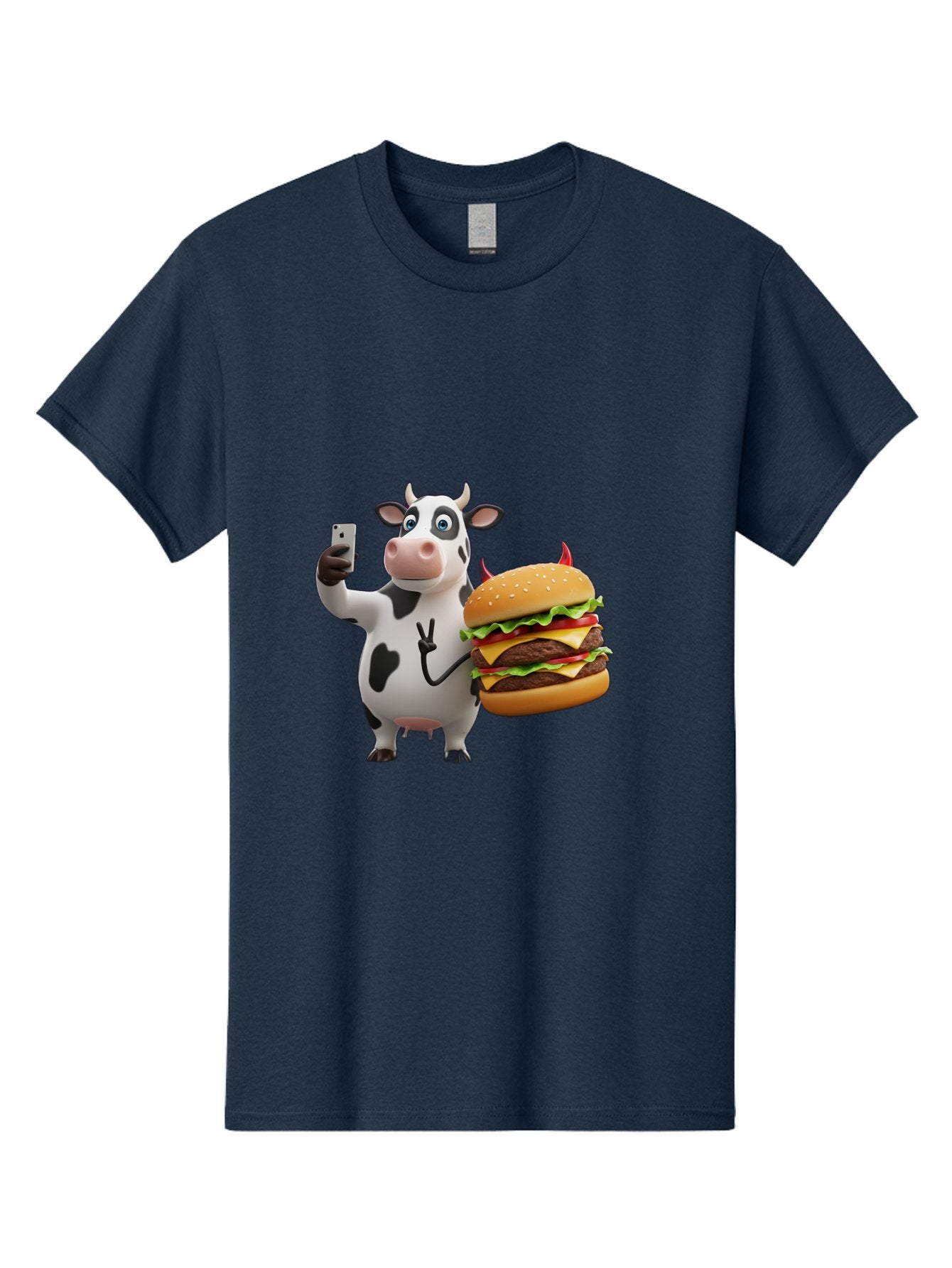 Cow-With-Burger Men'S Graphic Tee, 100% Cotton, Comfortable Casual Summer Wear, Machine Washable, Vintage Camera, Old Camera, Antique Camera, Black Camera, Classic Photography, Photography Equipment, Nostalgic Device, Film Camera, Camera Art Bah819 8