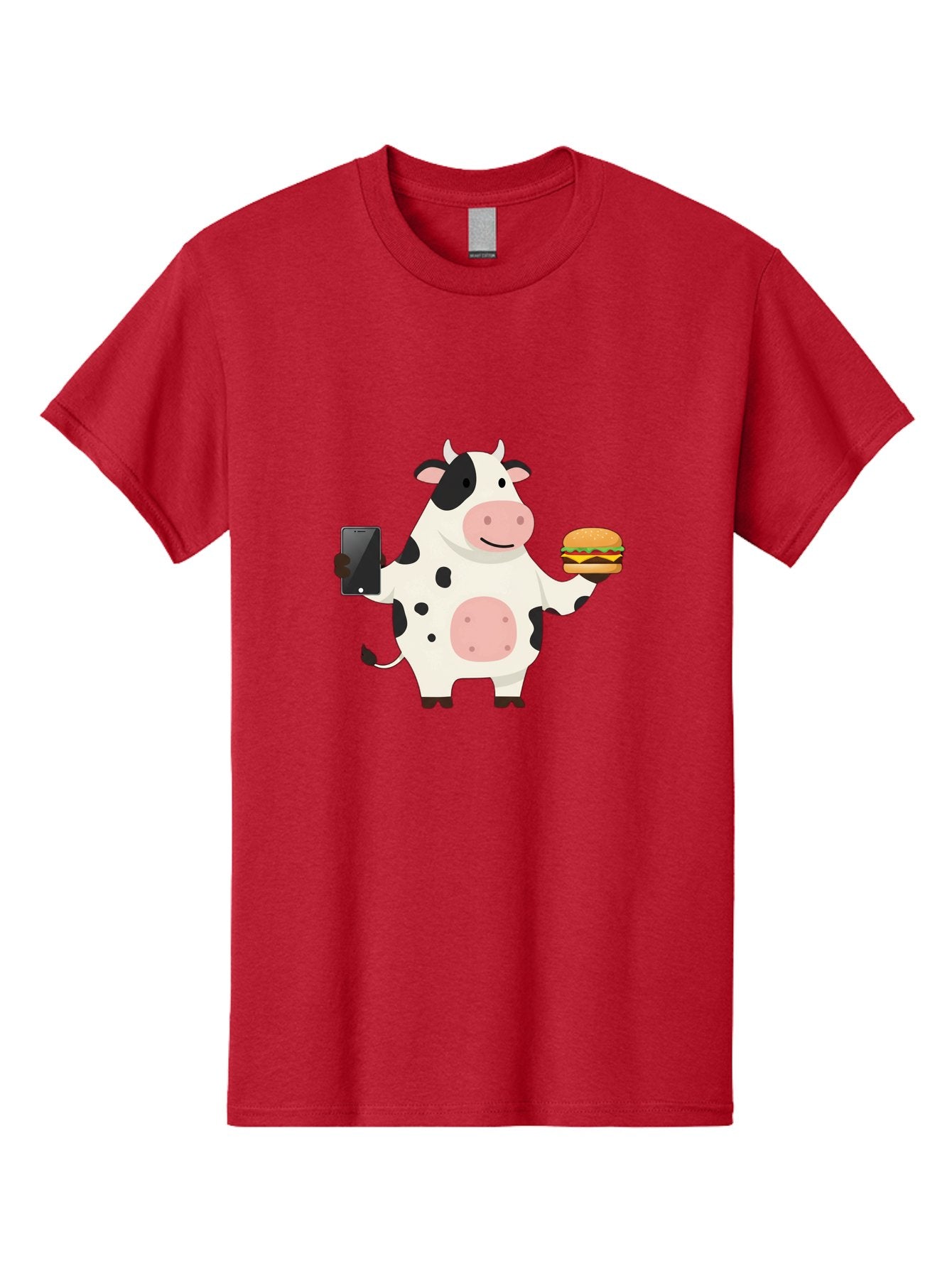 Cow-With-Hamburger Men'S Graphic Tee, 100% Cotton, Comfortable Casual Summer Wear, Machine Washable, Vintage Camera, Old Camera, Antique Camera, Black Camera, Classic Photography, Photography Equipment, Nostalgic Device, Film Camera, Bah821 11