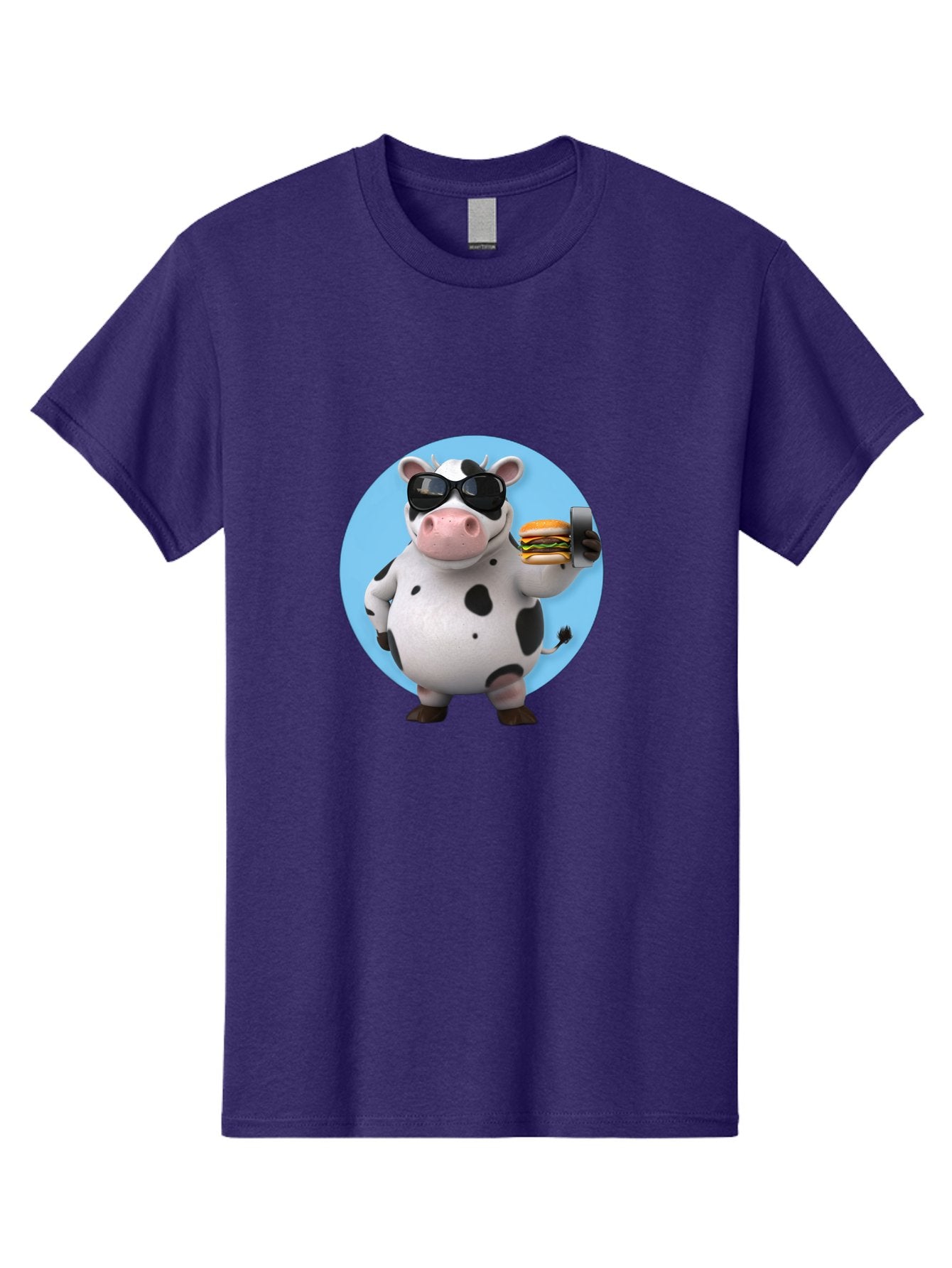 Cow-With-Sunglasses Men'S Graphic Tee, 100% Cotton, Comfortable Casual Summer Wear, Machine Washable, Vintage Camera, Old Camera, Antique Camera, Black Camera, Classic Photography, Photography Equipment, Nostalgic Device, Film Camera, Bah823 10