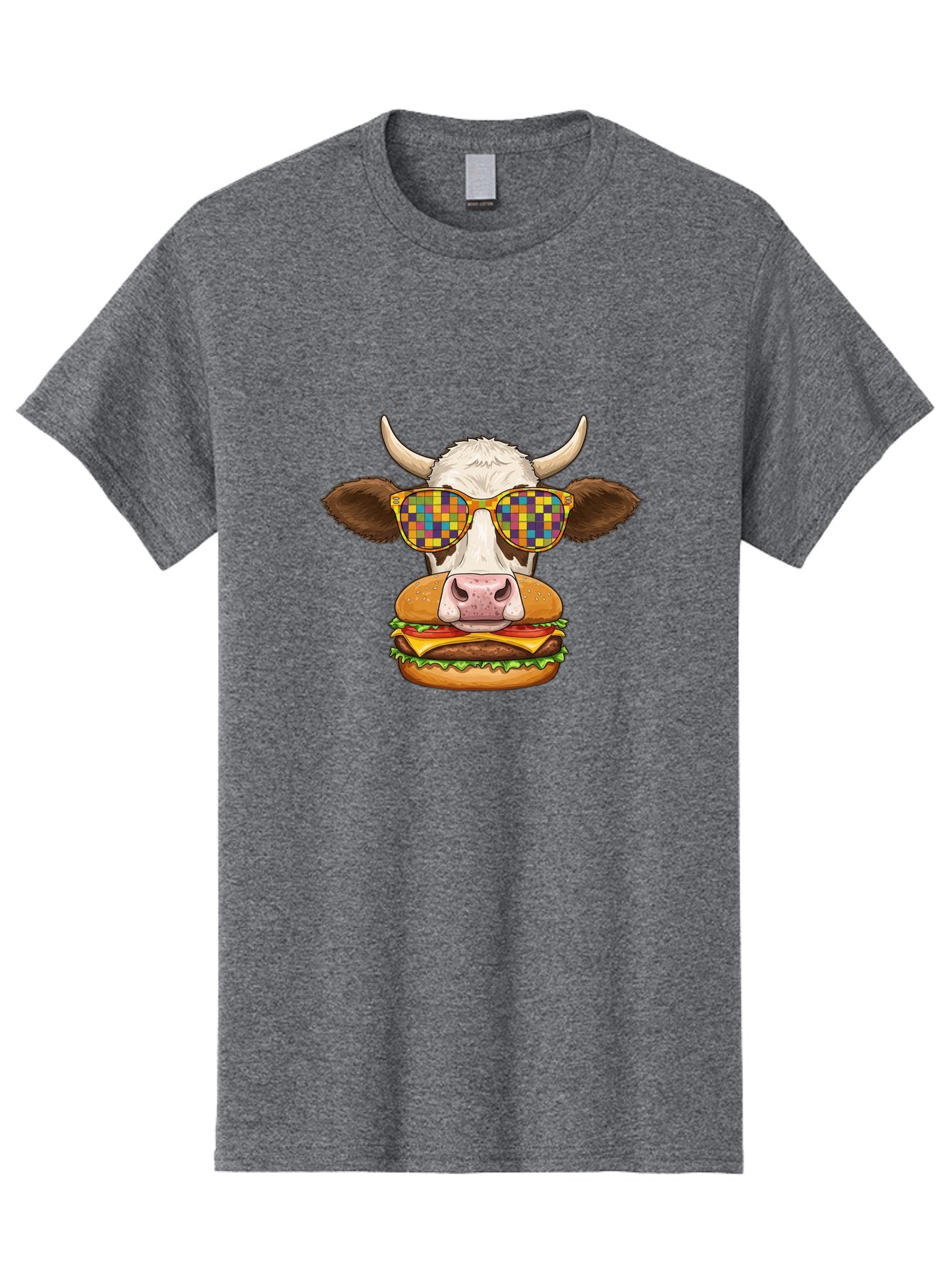 Cowburger-1 Men'S Graphic Tee, 100% Cotton, Comfortable Casual Summer Wear, Machine Washable, Vintage Camera, Old Camera, Antique Camera, Black Camera, Classic Photography, Photography Equipment, Nostalgic Device, Film Camera, Camera Art Bah824 3
