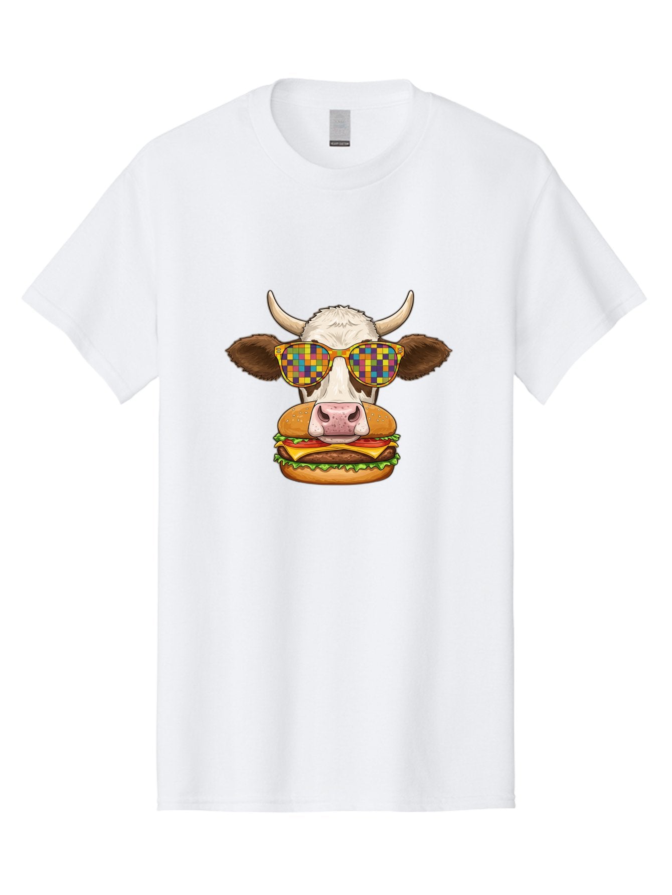 Cowburger-1 Men'S Graphic Tee, 100% Cotton, Comfortable Casual Summer Wear, Machine Washable, Vintage Camera, Old Camera, Antique Camera, Black Camera, Classic Photography, Photography Equipment, Nostalgic Device, Film Camera, Camera Art Bah824 15