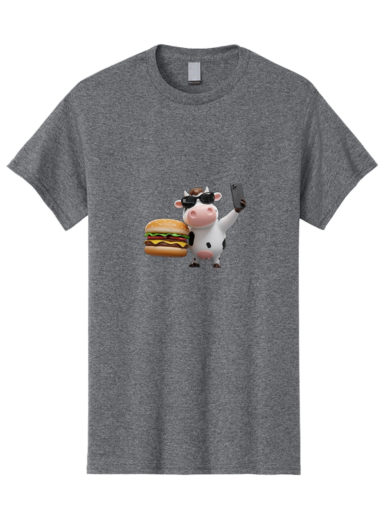 Cowburger Men'S Graphic Tee, 100% Cotton, Comfortable Casual Summer Wear, Machine Washable, Vintage Camera, Old Camera, Antique Camera, Black Camera, Classic Photography, Photography Equipment, Nostalgic Device, Film Camera, Camera Art Bah825 3