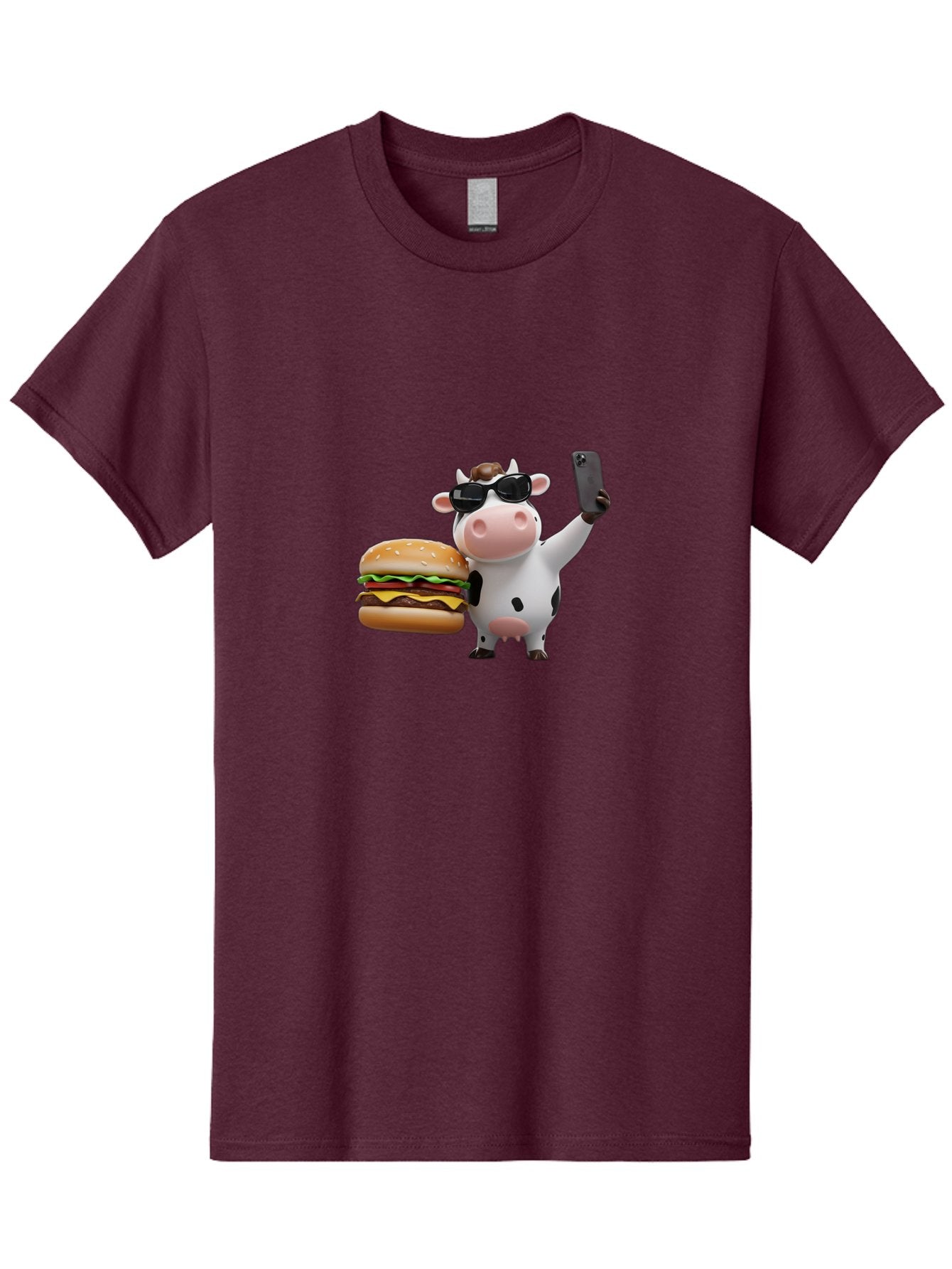 Cowburger Men'S Graphic Tee, 100% Cotton, Comfortable Casual Summer Wear, Machine Washable, Vintage Camera, Old Camera, Antique Camera, Black Camera, Classic Photography, Photography Equipment, Nostalgic Device, Film Camera, Camera Art Bah825 9
