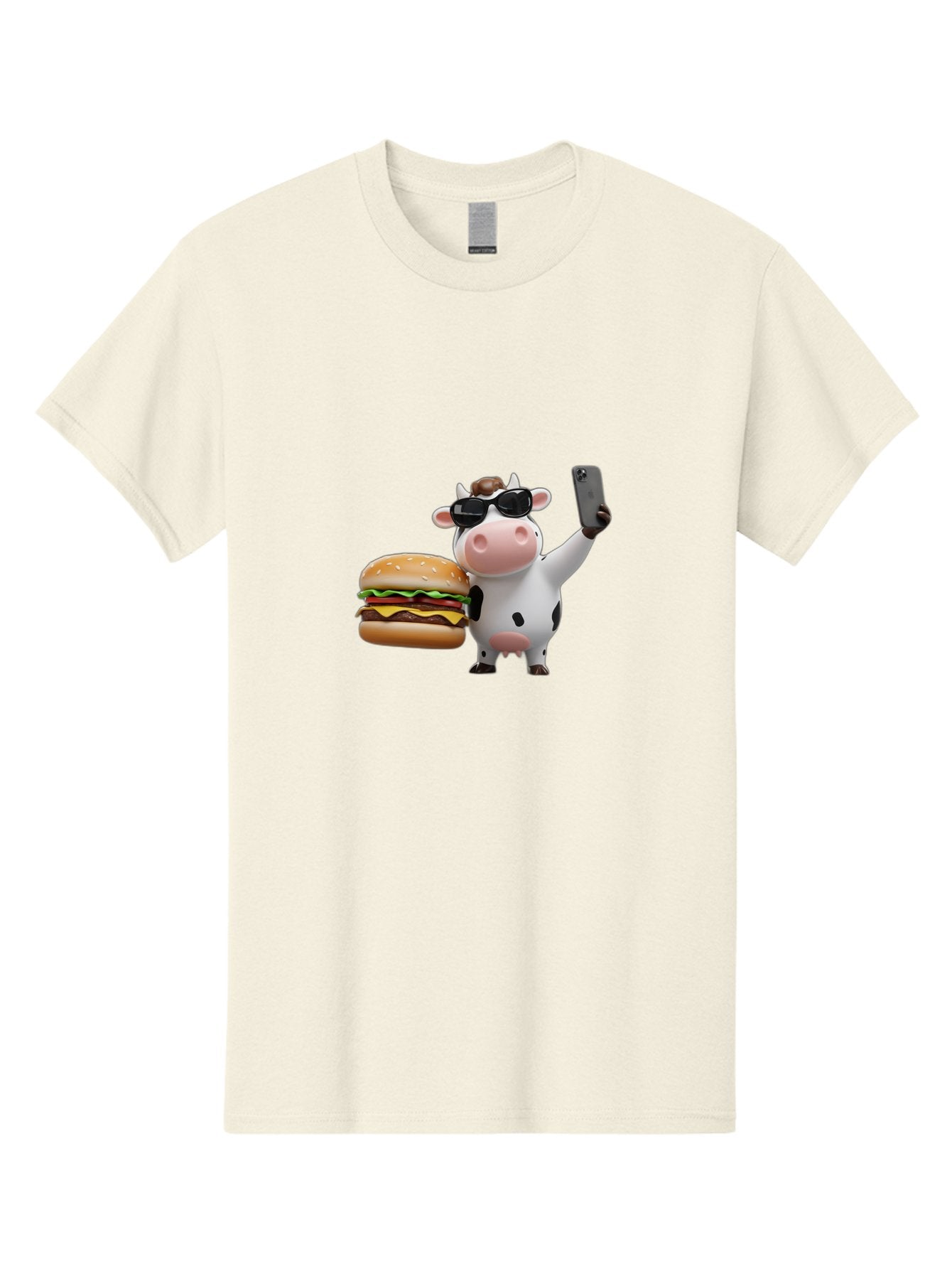 Cowburger Men'S Graphic Tee, 100% Cotton, Comfortable Casual Summer Wear, Machine Washable, Vintage Camera, Old Camera, Antique Camera, Black Camera, Classic Photography, Photography Equipment, Nostalgic Device, Film Camera, Camera Art Bah825