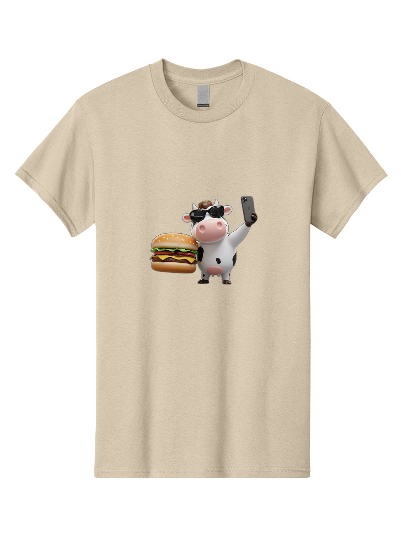 Cowburger Men'S Graphic Tee, 100% Cotton, Comfortable Casual Summer Wear, Machine Washable, Vintage Camera, Old Camera, Antique Camera, Black Camera, Classic Photography, Photography Equipment, Nostalgic Device, Film Camera, Camera Art Bah825 6