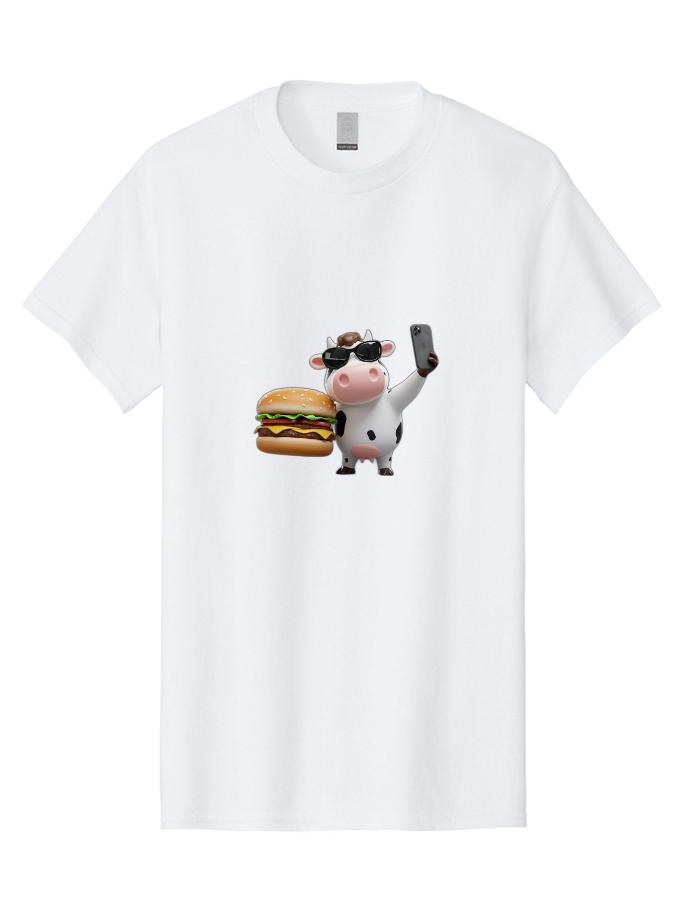 Cowburger Men'S Graphic Tee, 100% Cotton, Comfortable Casual Summer Wear, Machine Washable, Vintage Camera, Old Camera, Antique Camera, Black Camera, Classic Photography, Photography Equipment, Nostalgic Device, Film Camera, Camera Art Bah825 8