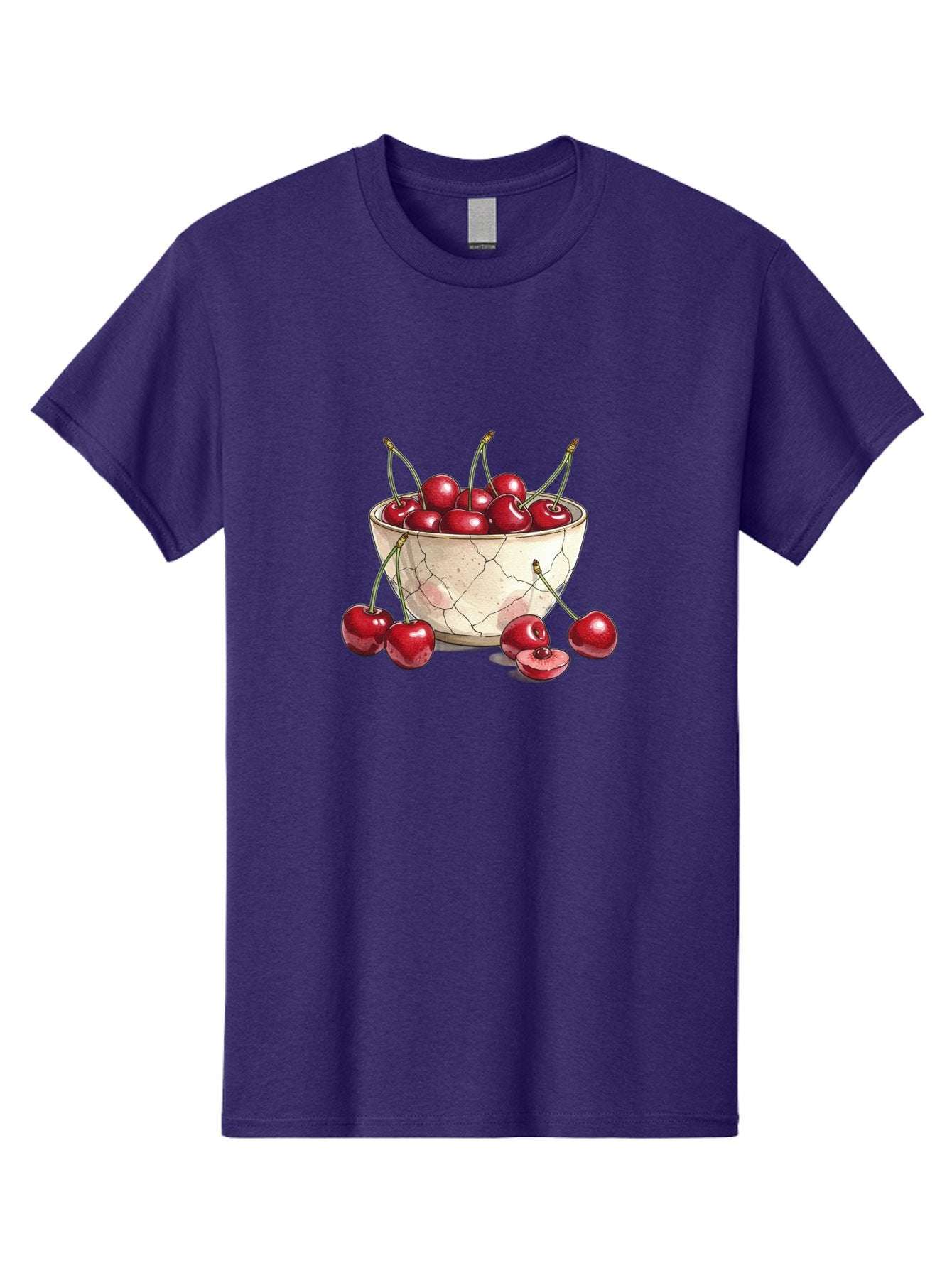Cracked-Bowl-Cherries-1 Men'S Graphic Tee, 100% Cotton, Comfortable Casual Summer Wear, Machine Washable, Vintage Camera, Old Camera, Antique Camera, Black Camera, Classic Photography, Photography Equipment, Nostalgic Device, Film Camera, Bah826 9