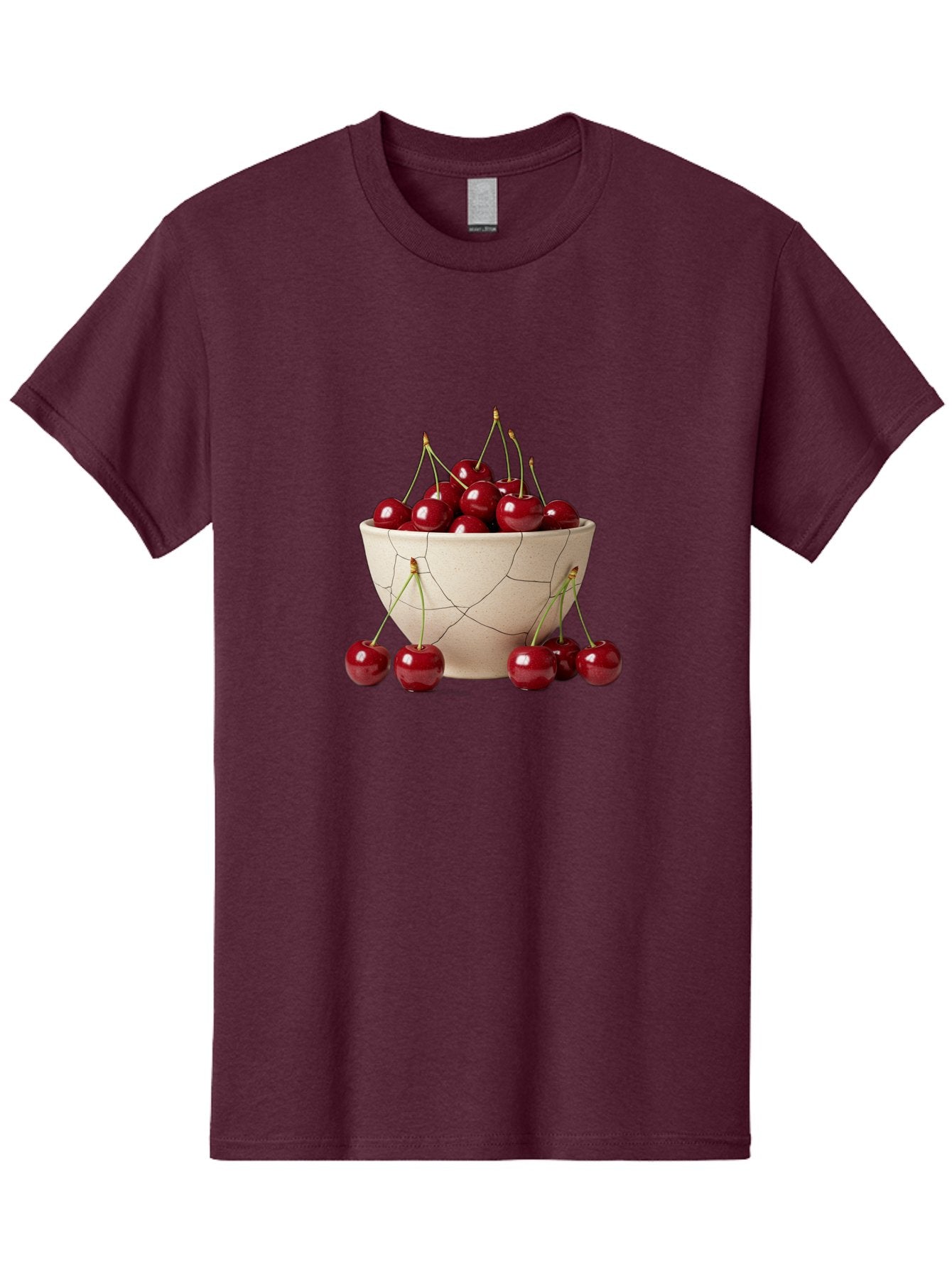 Cracked-Bowl-Cherries Men'S Graphic Tee, 100% Cotton, Comfortable Casual Summer Wear, Machine Washable, Vintage Camera, Old Camera, Antique Camera, Black Camera, Classic Photography, Photography Equipment, Nostalgic Device, Film Camera, Bah827 8