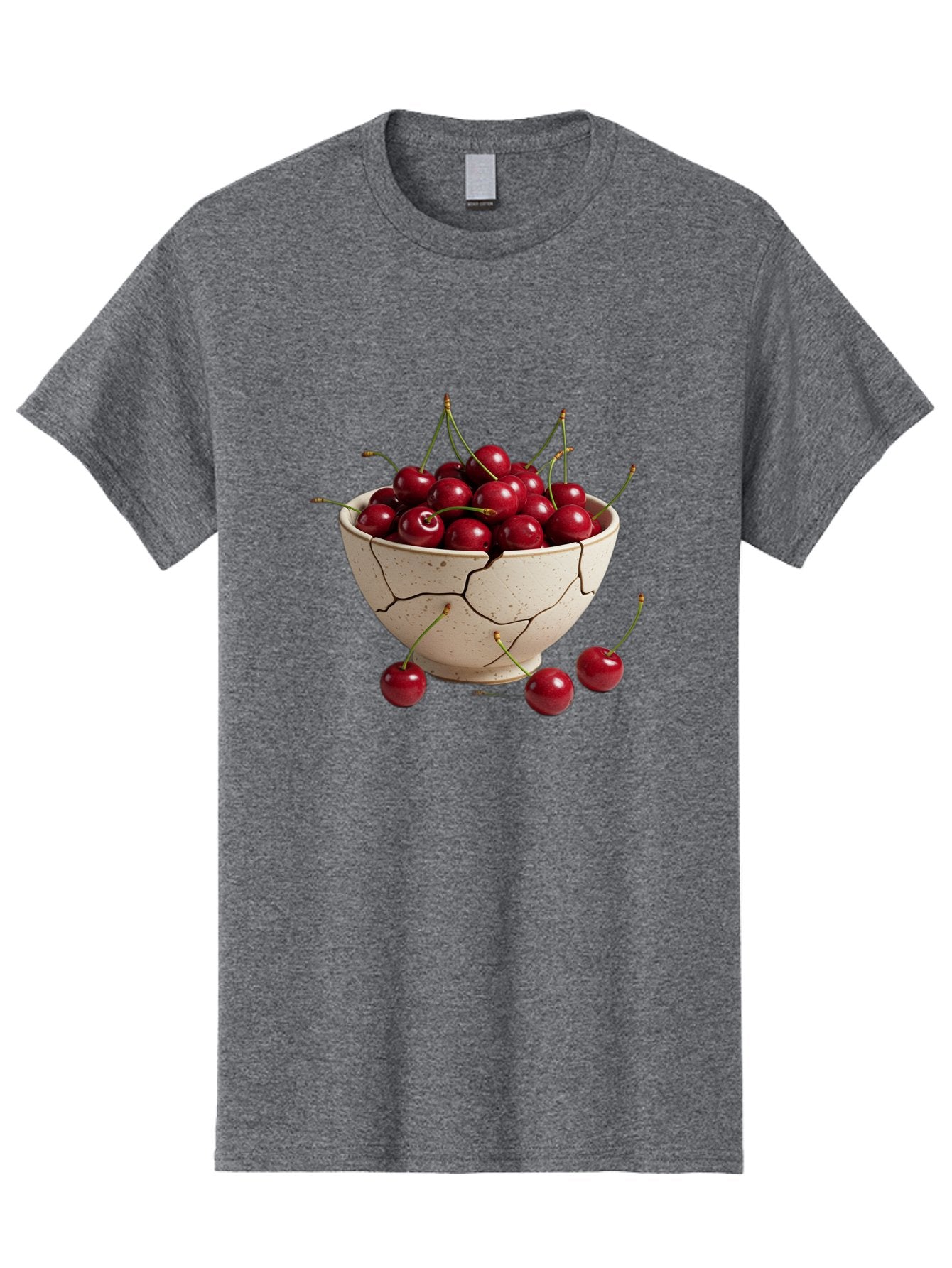 Cracked-Bowl-Of-Cherries Men'S Graphic Tee, 100% Cotton, Comfortable Casual Summer Wear, Machine Washable, Vintage Camera, Old Camera, Antique Camera, Black Camera, Classic Photography, Photography Equipment, Nostalgic Device, Film Camera, Bah828 5