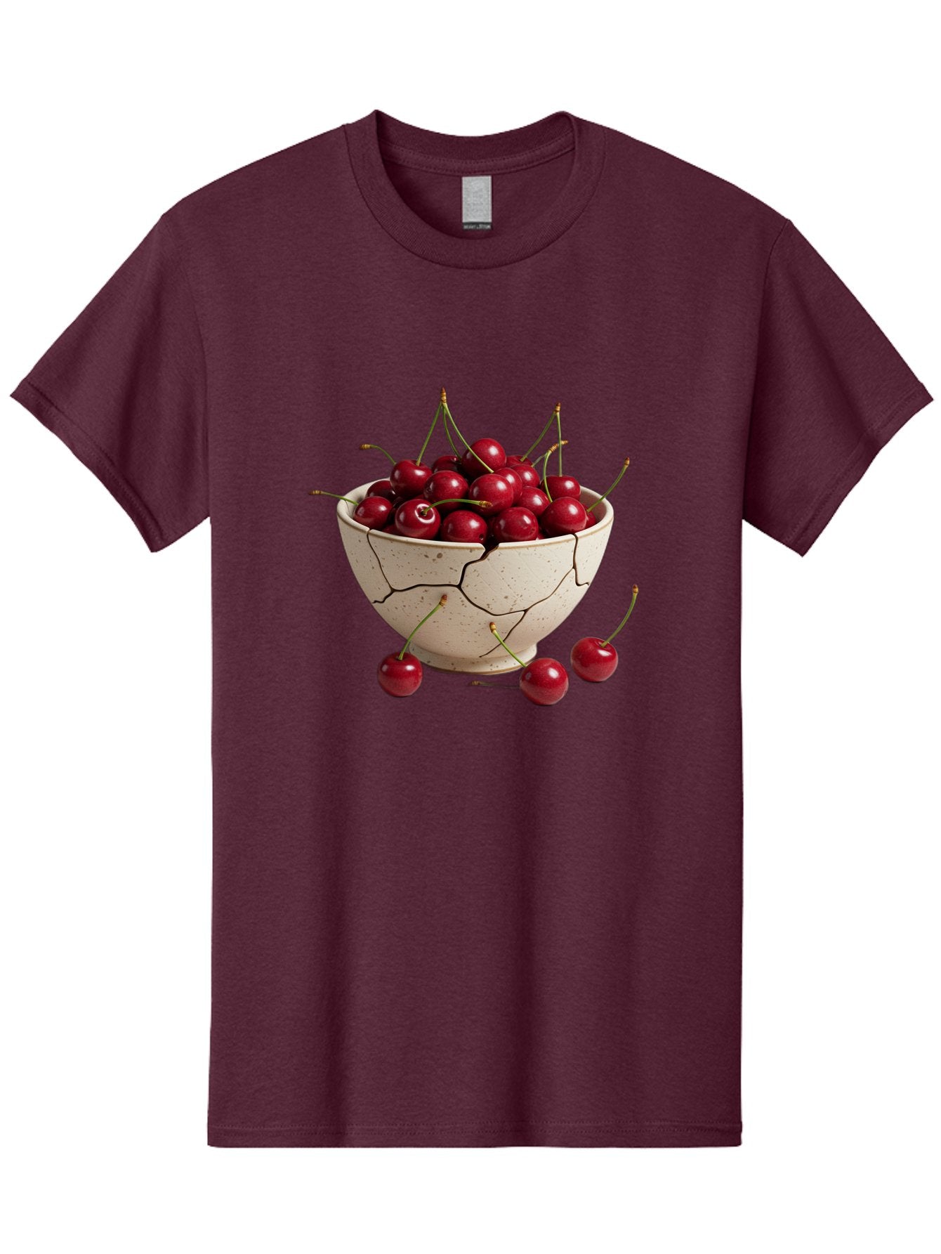Cracked-Bowl-Of-Cherries Men'S Graphic Tee, 100% Cotton, Comfortable Casual Summer Wear, Machine Washable, Vintage Camera, Old Camera, Antique Camera, Black Camera, Classic Photography, Photography Equipment, Nostalgic Device, Film Camera, Bah828 6