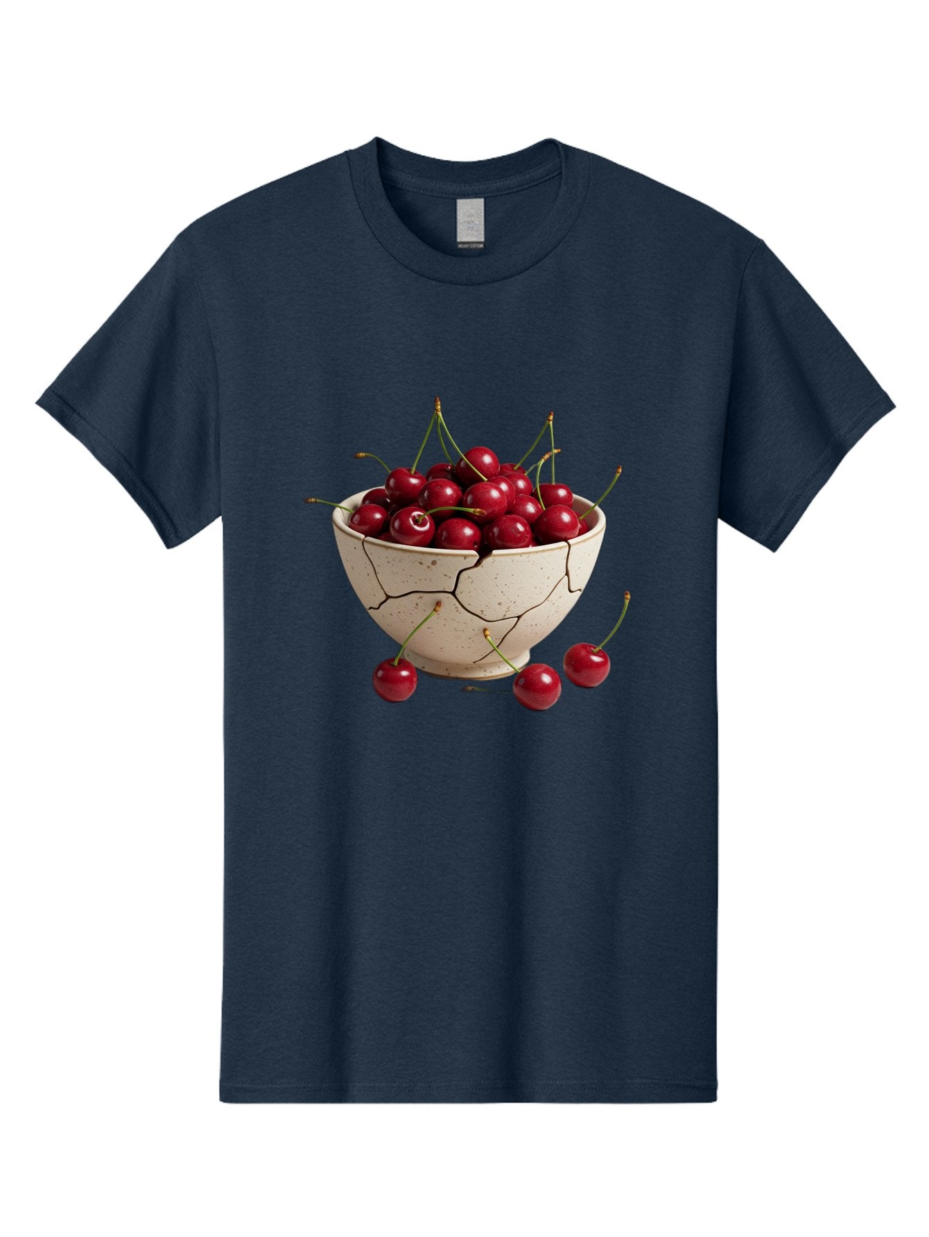 Cracked-Bowl-Of-Cherries Men'S Graphic Tee, 100% Cotton, Comfortable Casual Summer Wear, Machine Washable, Vintage Camera, Old Camera, Antique Camera, Black Camera, Classic Photography, Photography Equipment, Nostalgic Device, Film Camera, Bah828 3