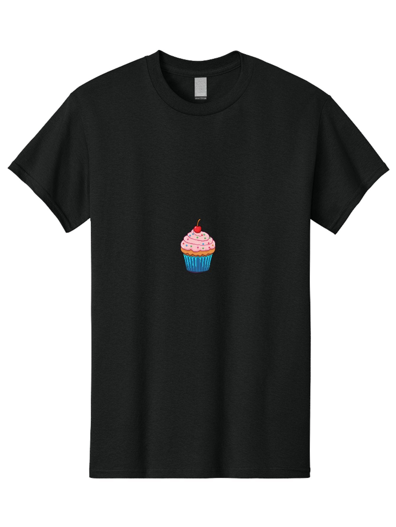 Cupcake-1 Men'S Graphic Tee, 100% Cotton, Comfortable Casual Summer Wear, Machine Washable, Vintage Camera, Old Camera, Antique Camera, Black Camera, Classic Photography, Photography Equipment, Nostalgic Device, Film Camera, Camera Art Bah839 6