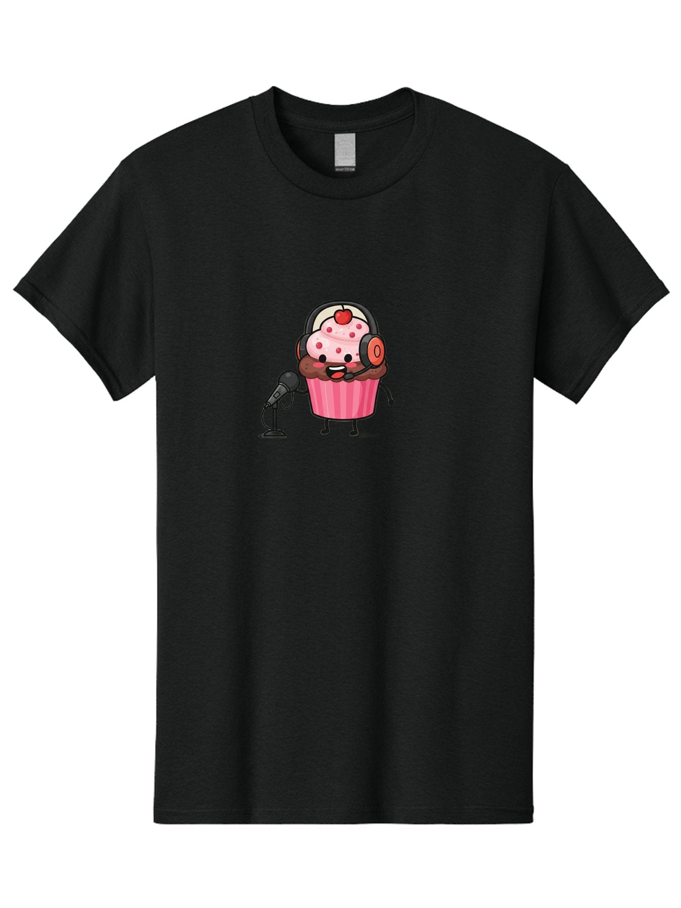 Cupcake-3 Men'S Graphic Tee, 100% Cotton, Comfortable Casual Summer Wear, Machine Washable, Vintage Camera, Old Camera, Antique Camera, Black Camera, Classic Photography, Photography Equipment, Nostalgic Device, Film Camera, Camera Art Bah841 10