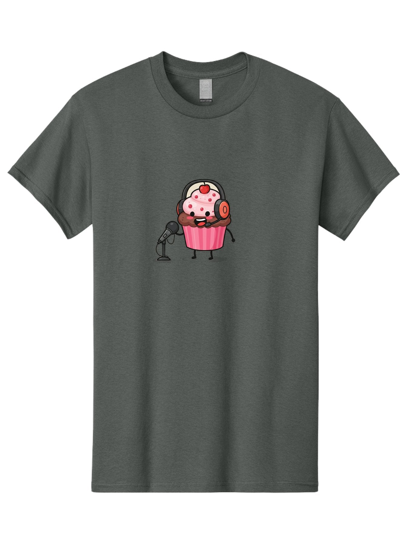 Cupcake-3 Men'S Graphic Tee, 100% Cotton, Comfortable Casual Summer Wear, Machine Washable, Vintage Camera, Old Camera, Antique Camera, Black Camera, Classic Photography, Photography Equipment, Nostalgic Device, Film Camera, Camera Art Bah841 6