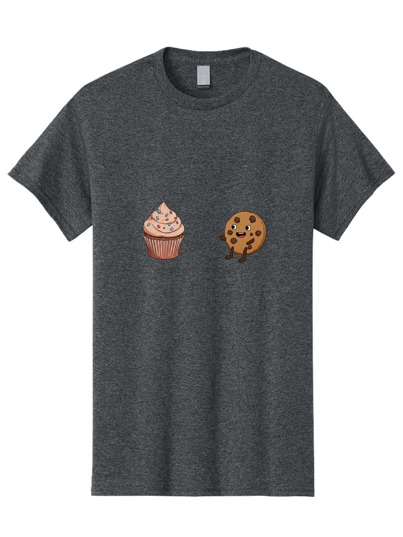 Cupcake-And-Cookie-1 Men'S Graphic Tee, 100% Cotton, Comfortable Casual Summer Wear, Machine Washable, Vintage Camera, Old Camera, Antique Camera, Black Camera, Classic Photography, Photography Equipment, Nostalgic Device, Film Camera, Bah843 6