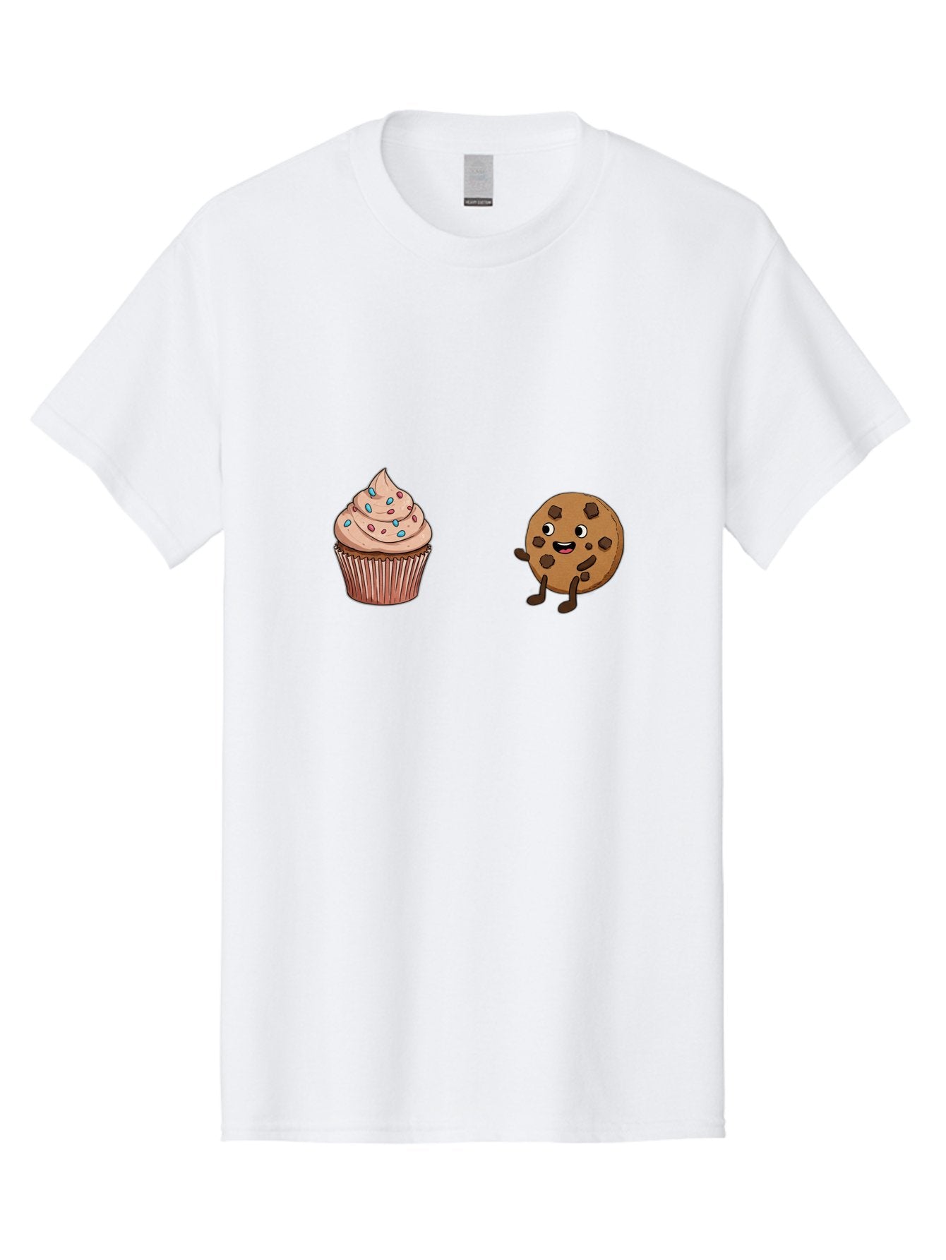 Cupcake-And-Cookie-1 Men'S Graphic Tee, 100% Cotton, Comfortable Casual Summer Wear, Machine Washable, Vintage Camera, Old Camera, Antique Camera, Black Camera, Classic Photography, Photography Equipment, Nostalgic Device, Film Camera, Bah843 7